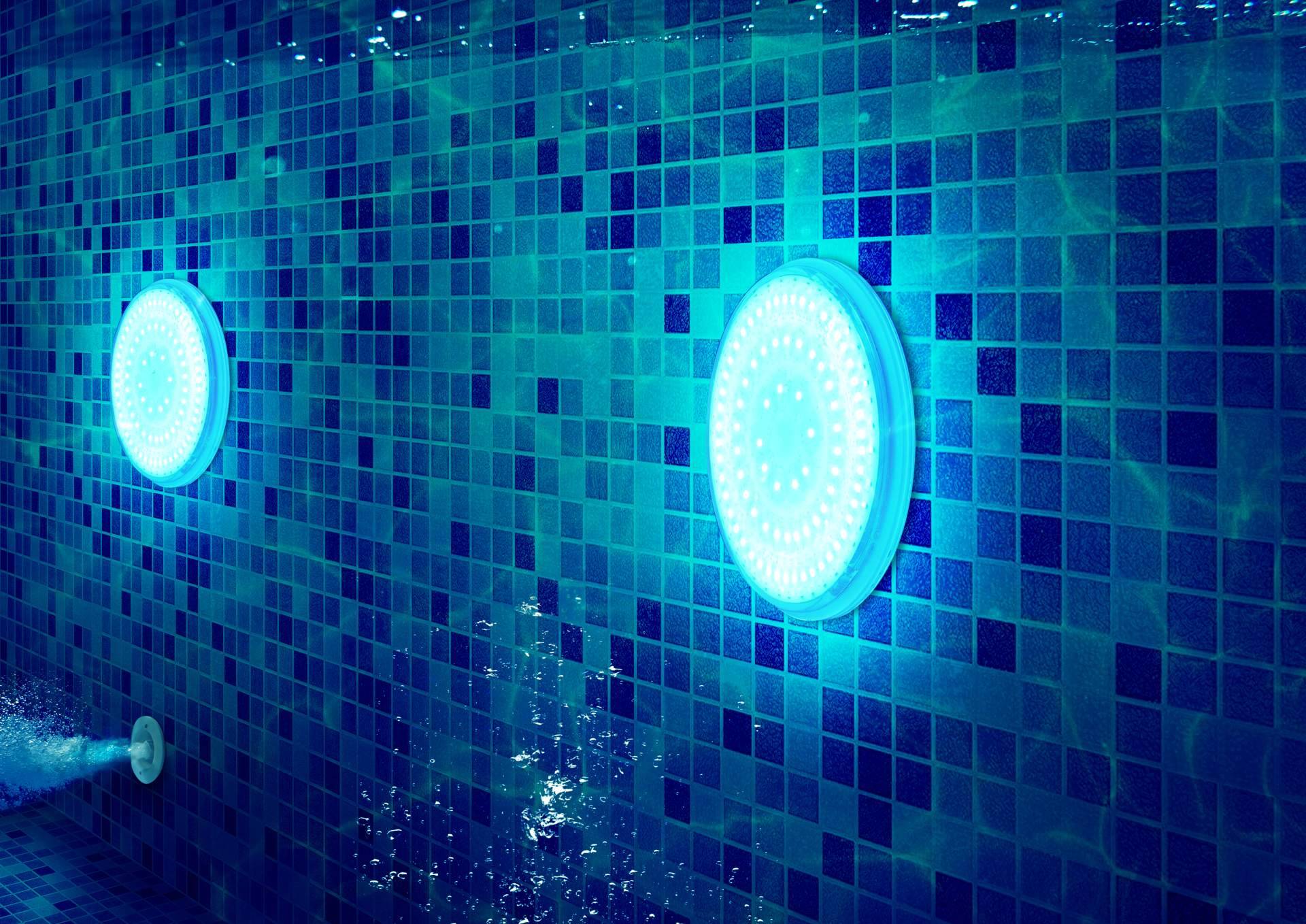 Warmpool cuenta con un innovador sistema de iluminación para piscina con cable de 4 hilos y 5 hilos