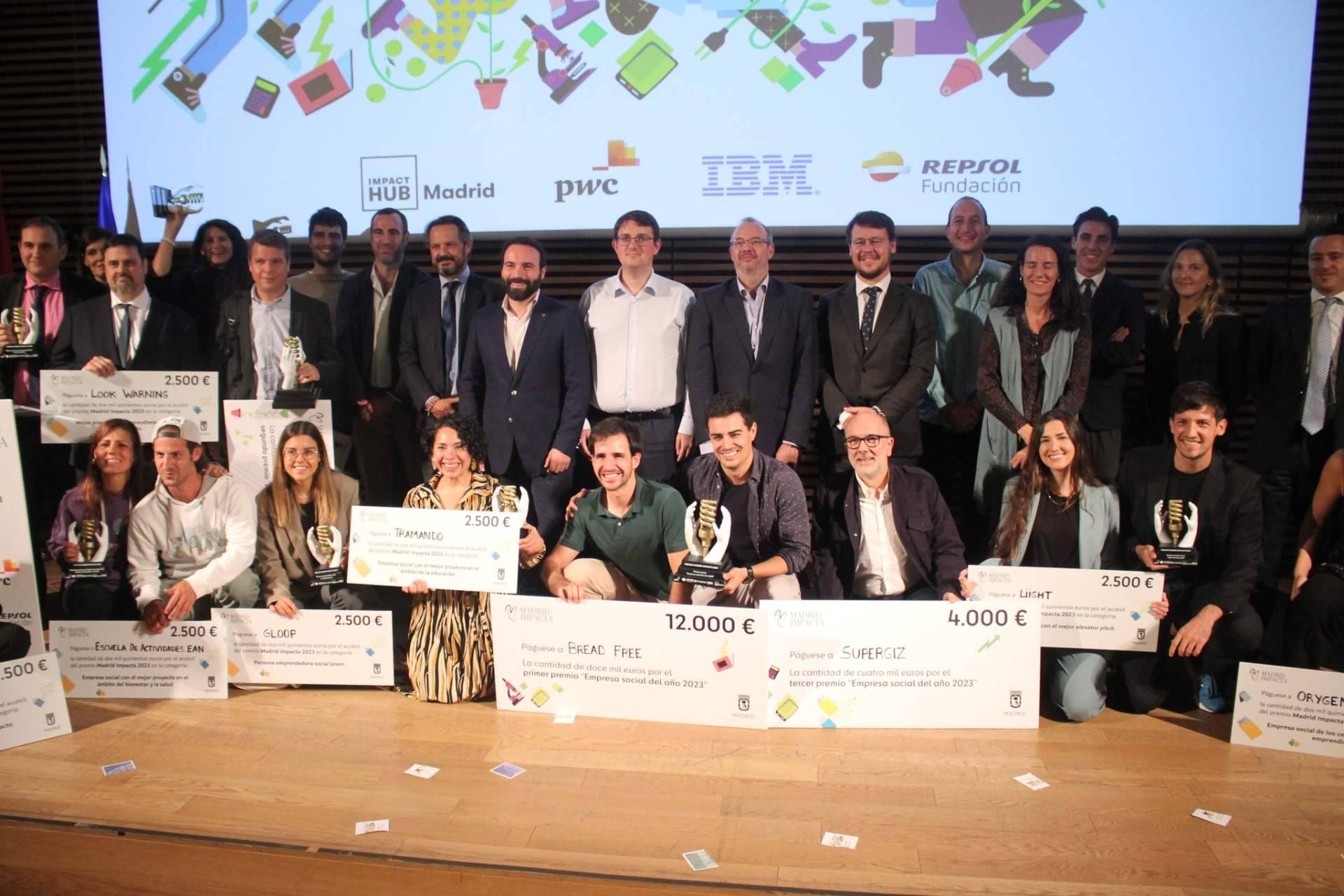 Escuela de Actividades Naturales gana en la categoría de bienestar social y salud el premio Madrid Impacta 2023