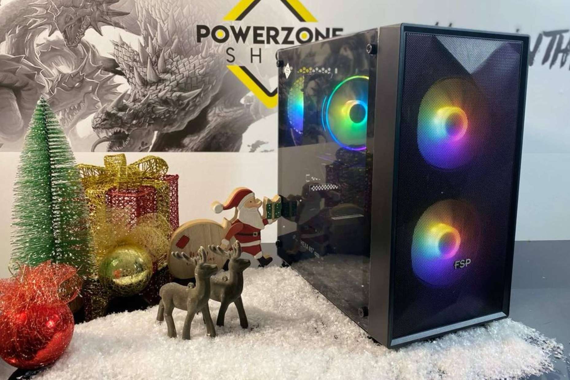 Ideas de regalos de Navidad; descubrir las gamas de PC gaming en PowerZoneShop