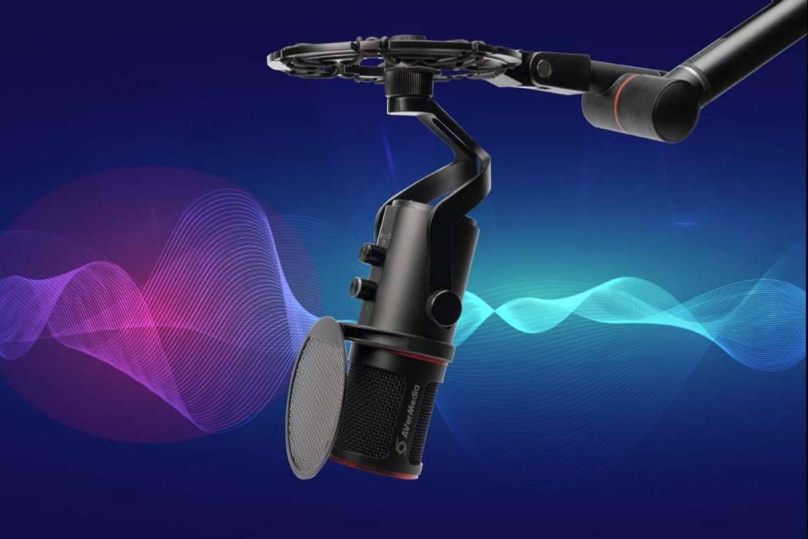 Presentación del nuevo micrófono AVerMedia Live Streamer MIC 350