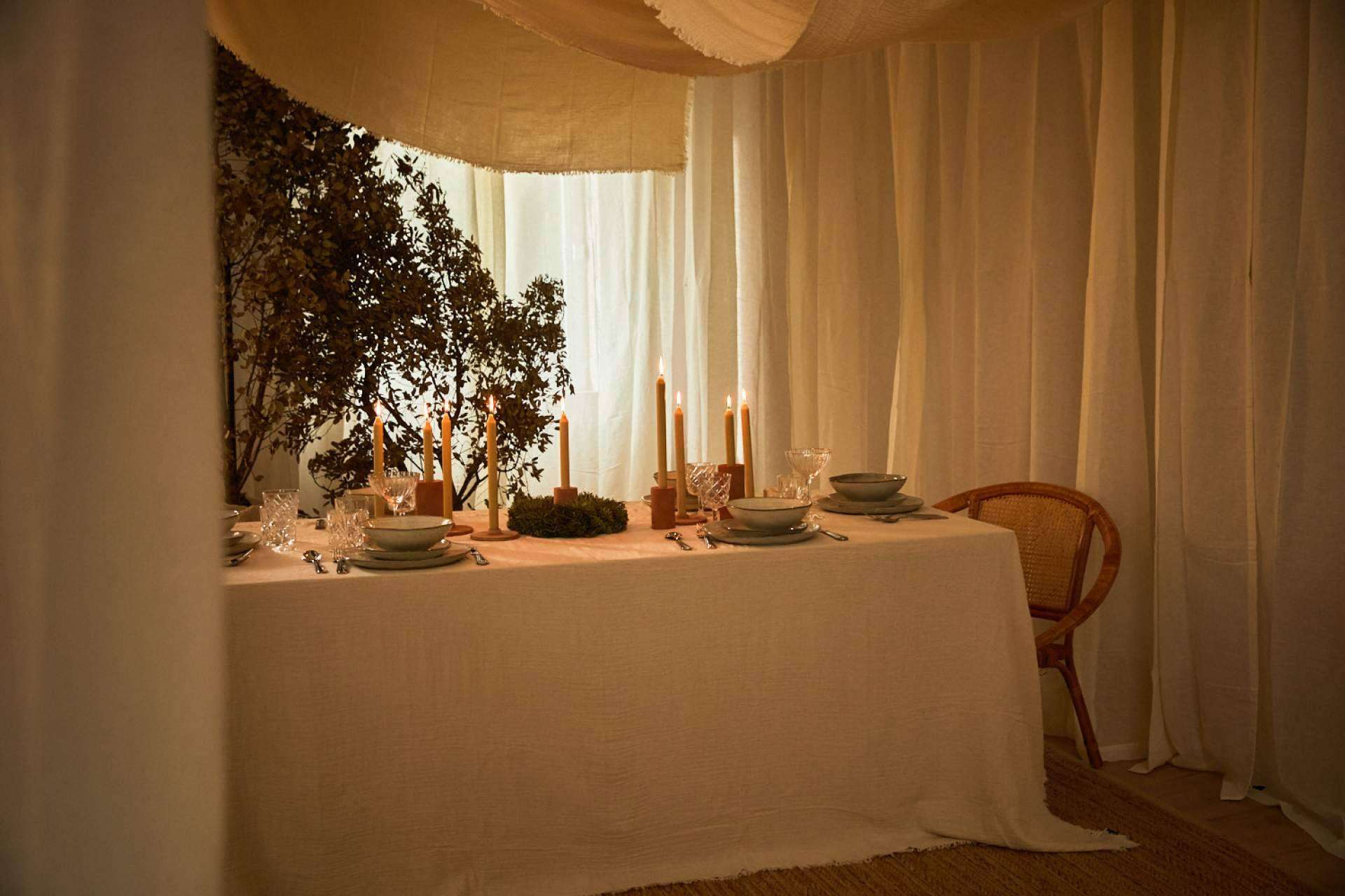 Calma House, variedad de opciones de decoración de Navidad