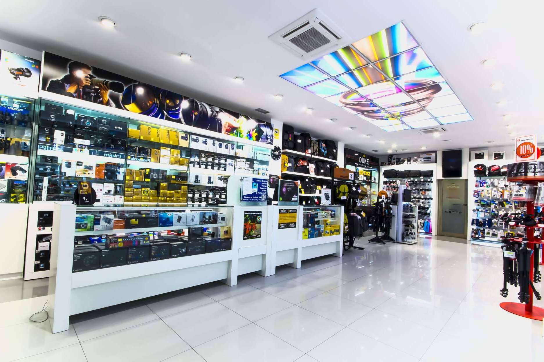 La tienda Duke Fotografía es experta en fotografía