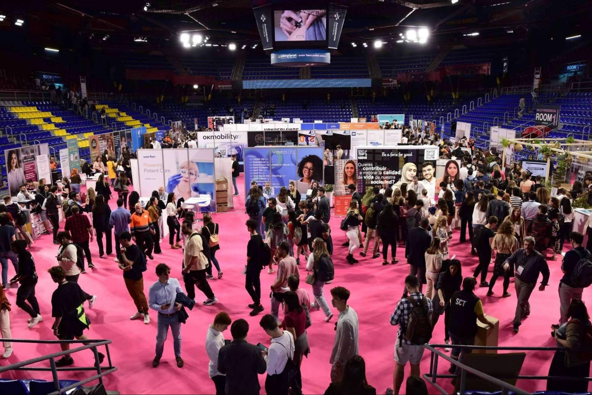 Las empresas líderes conectan con el mejor Talento Junior gracias a un evento de referencia como el de JOBarcelona