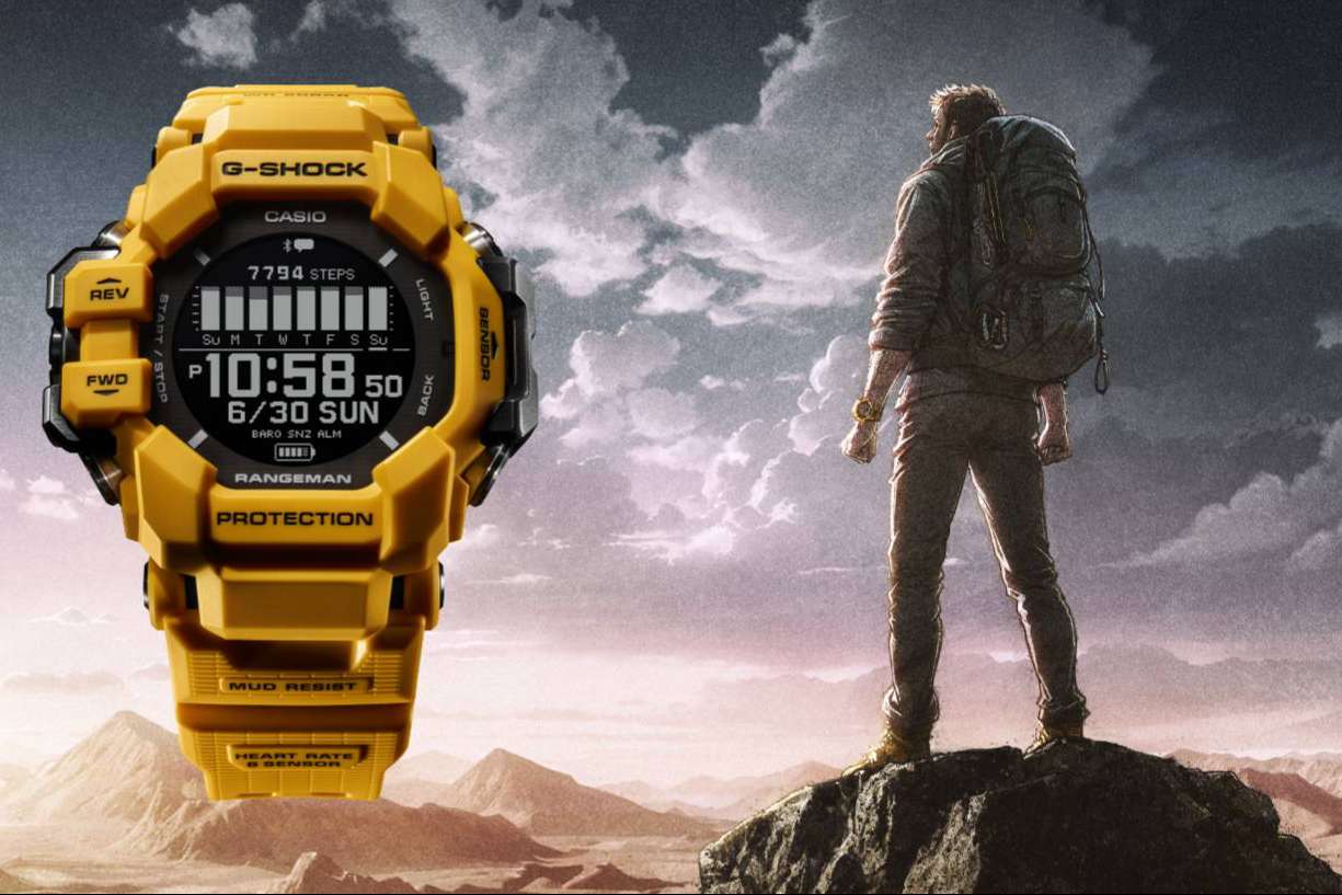El nuevo Rangeman equipado con monitor de frecuencia cardíaca y GPS, de G-SHOCK