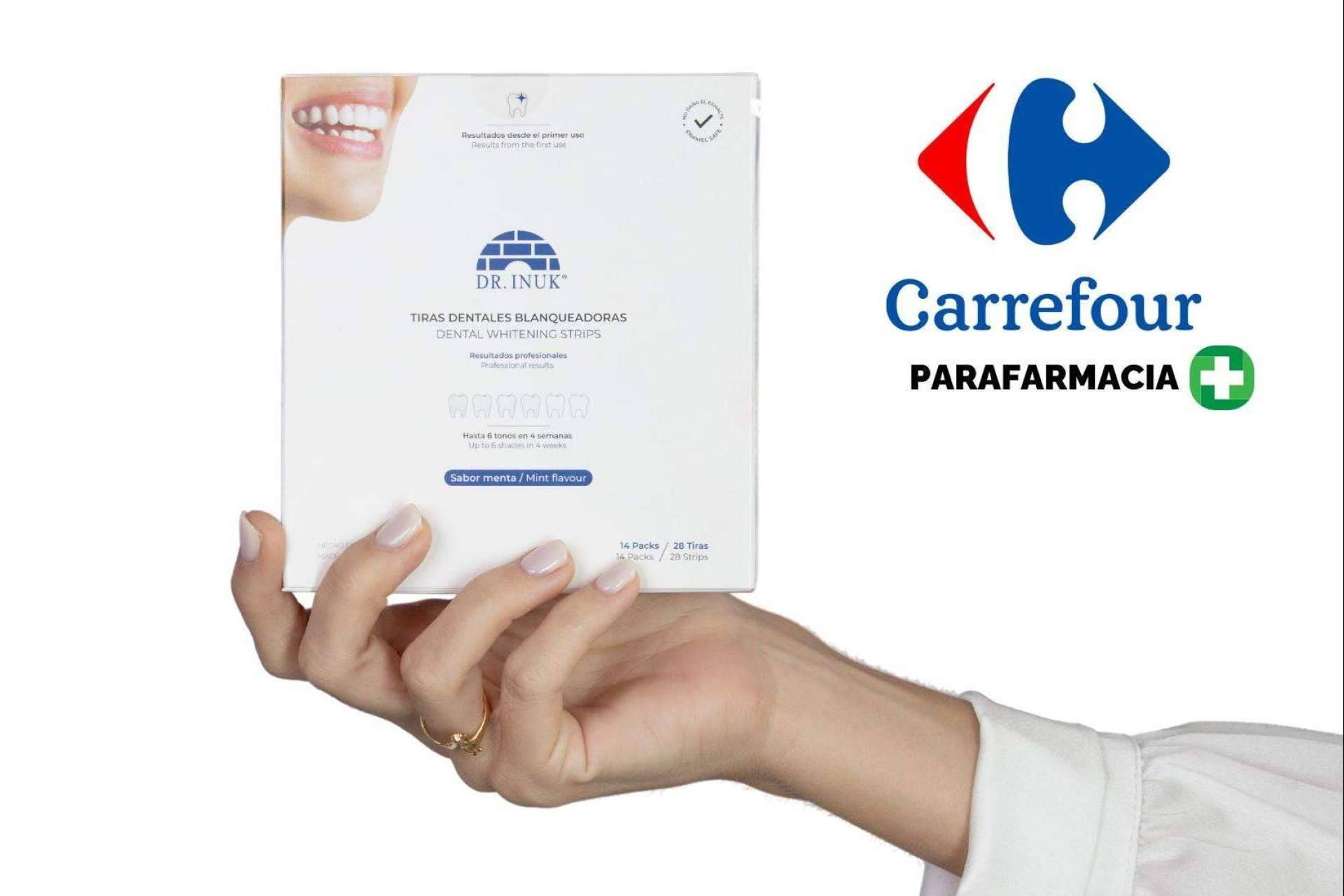 El producto español que se agotó en la parafarmacia de Carrefour en pocos días son las tiras blanqueadoras Originales