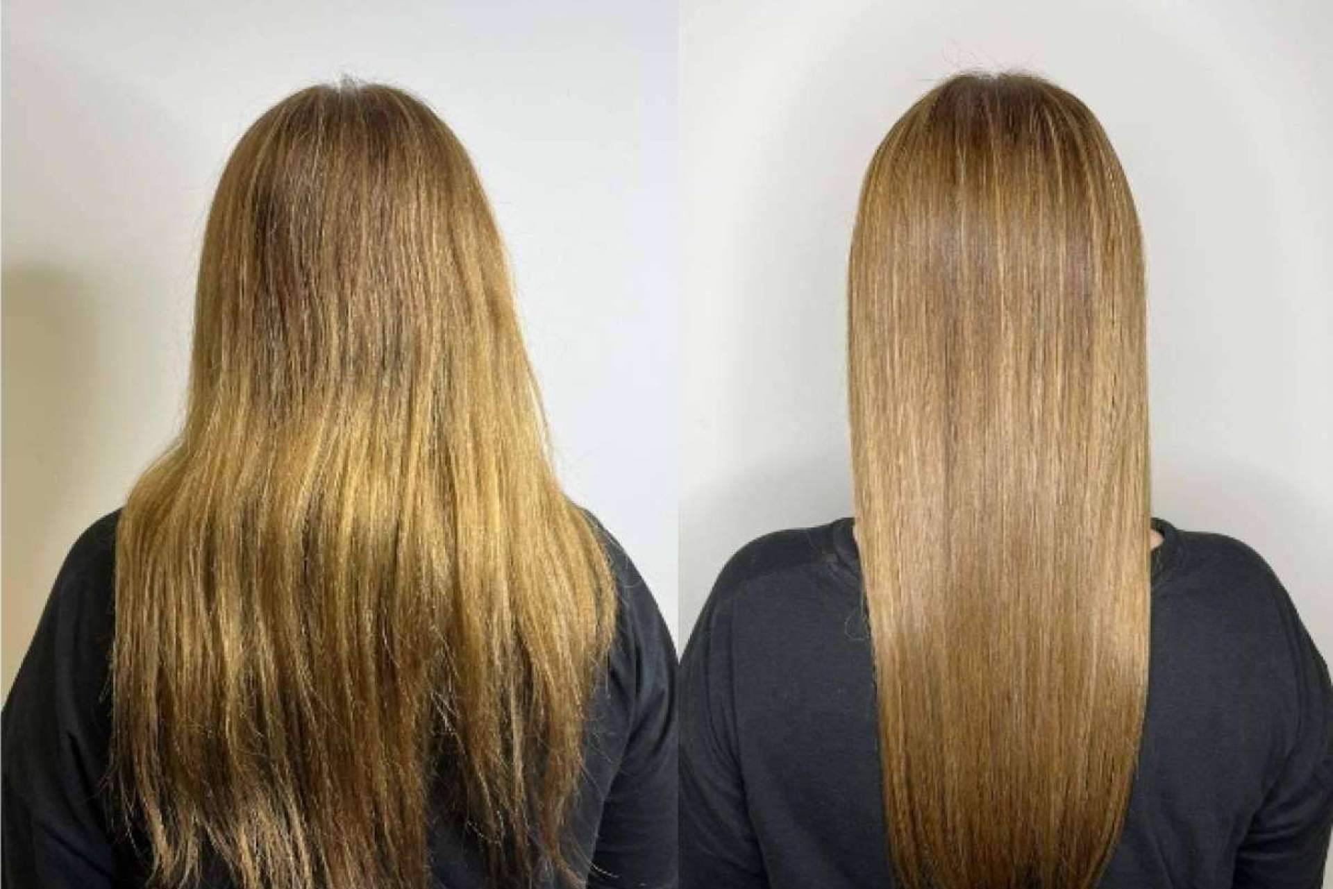 Tratamiento intensivo para el control volumen y brillo del pelo, con Keratin Europa