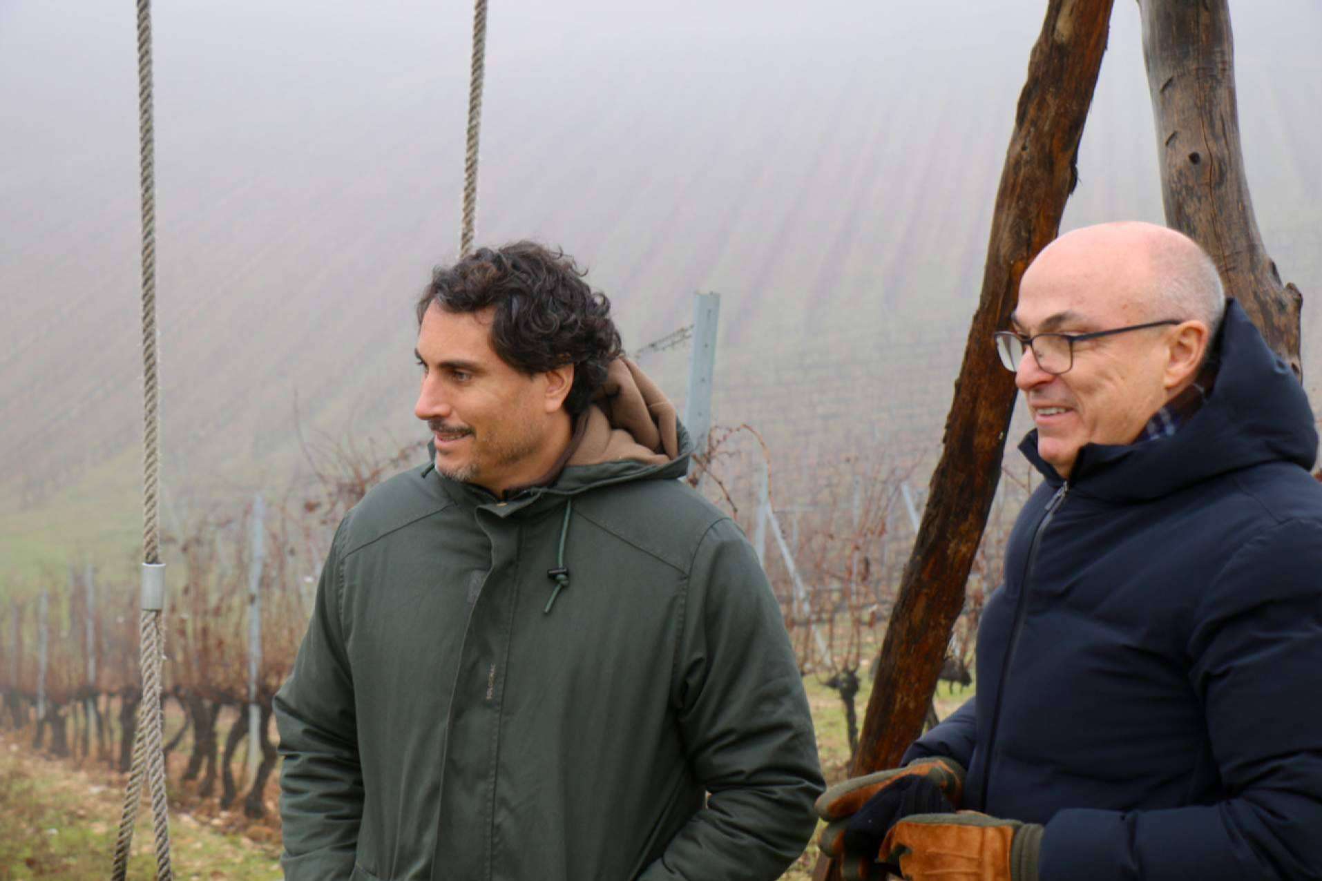 El reconocido sumiller Fran Ramírez visita El Bierzo con Gancedo