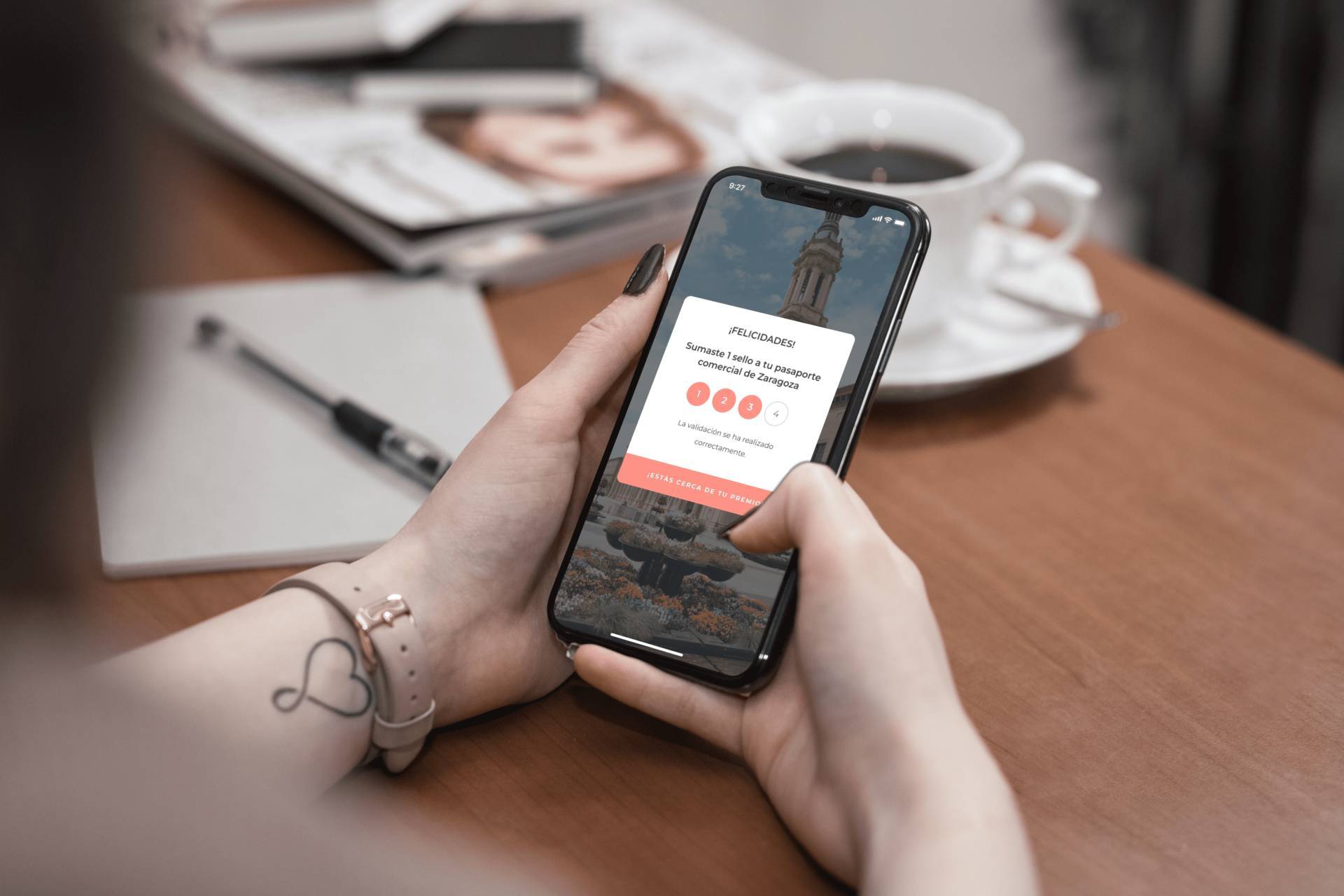 El pasaporte comercial digital que se implementará este mes en Zaragoza con Loyapp
