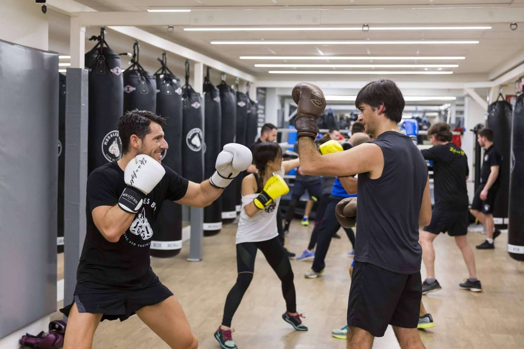 El gimnasio Morales Box ofrece clases de boxeo en Madrid