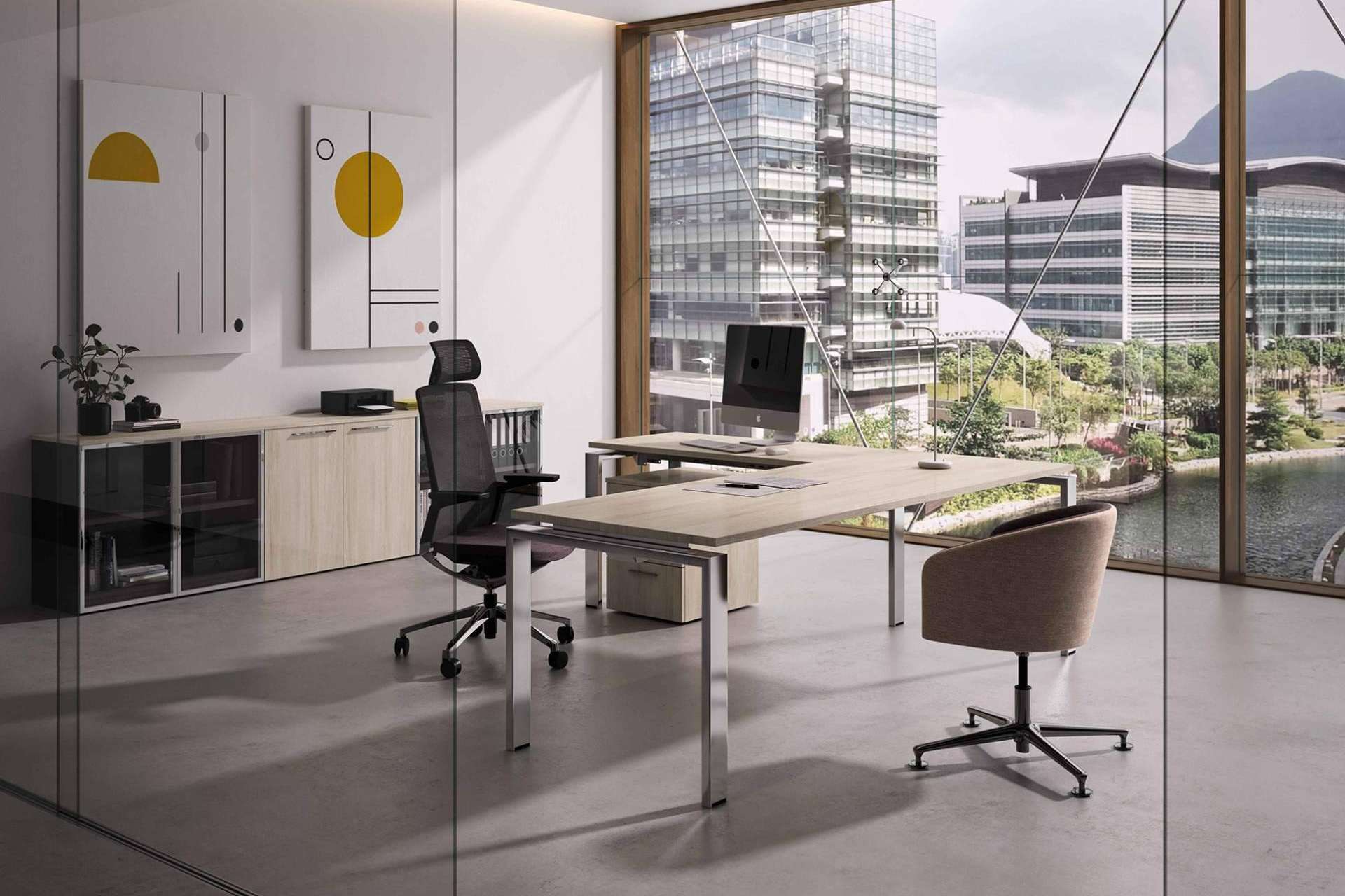 La importancia del branding en el diseño oficinas, por Mobiliar