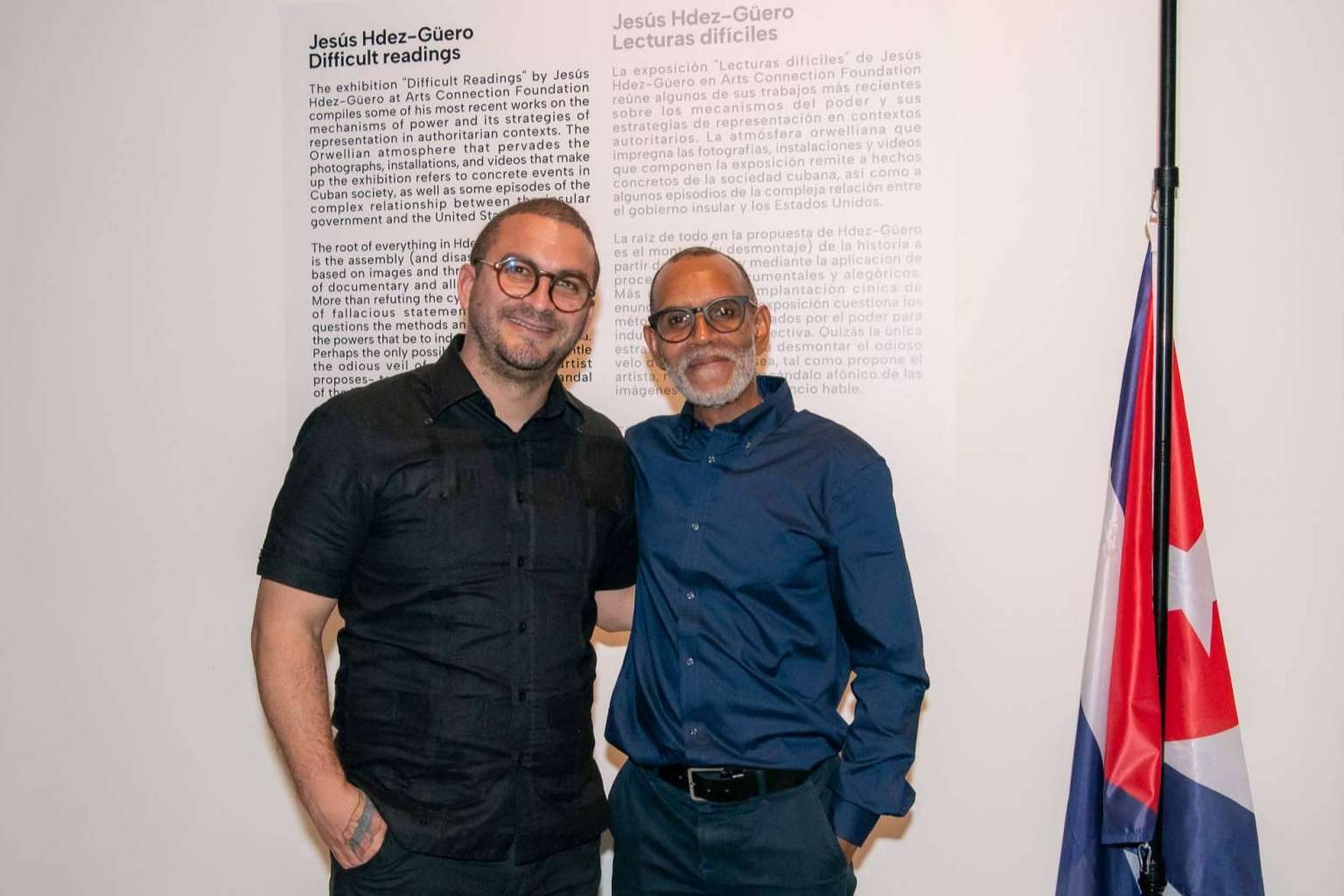 'Lecturas difíciles' de Jesús Hdez-Güero se exhibe en Arts Connection Foundation
