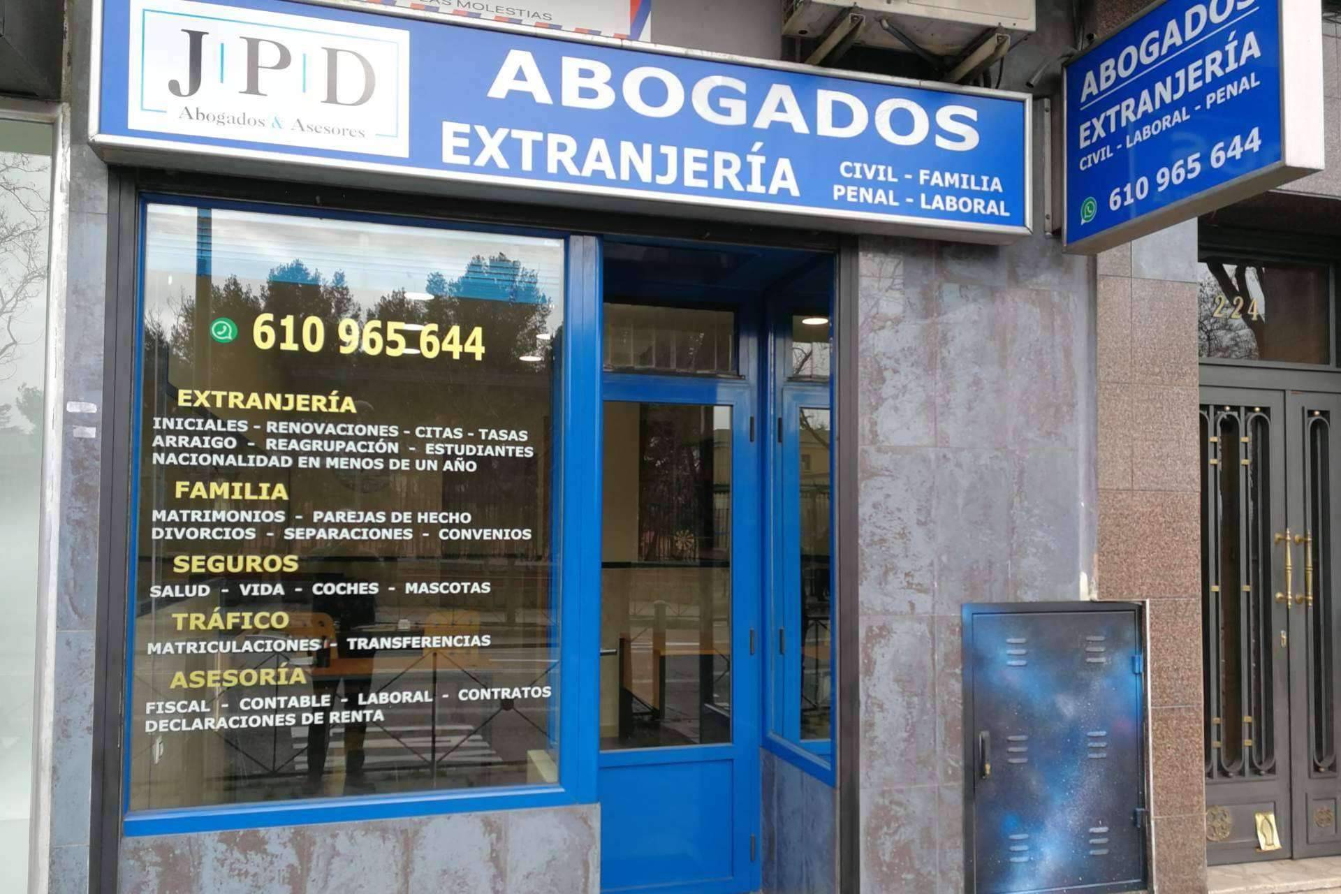 JPD Abogados y Asesores ofrece asesoría legal especializada en extranjería