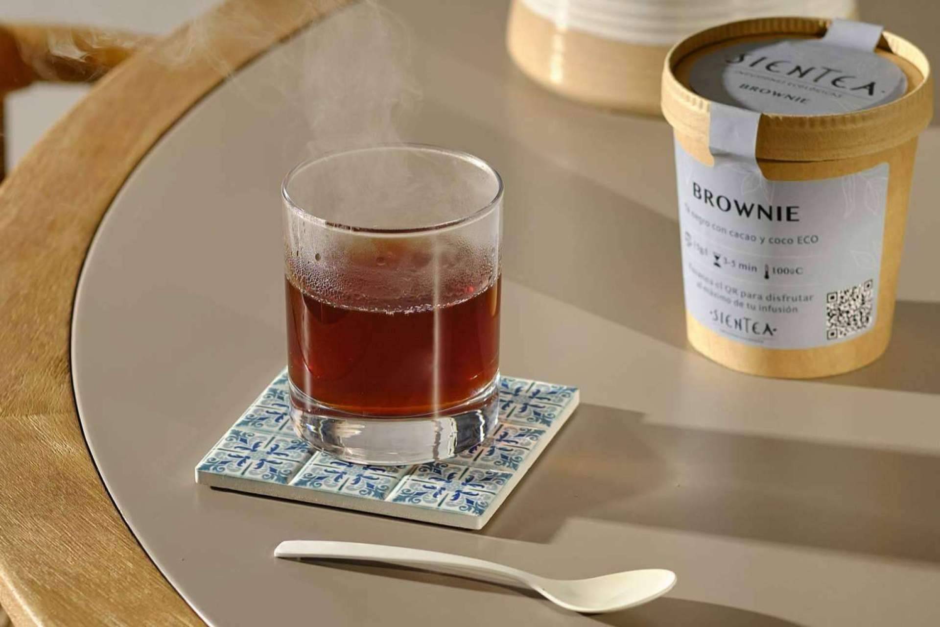Amplia variedad del saludable té negro ecológico de Sientea