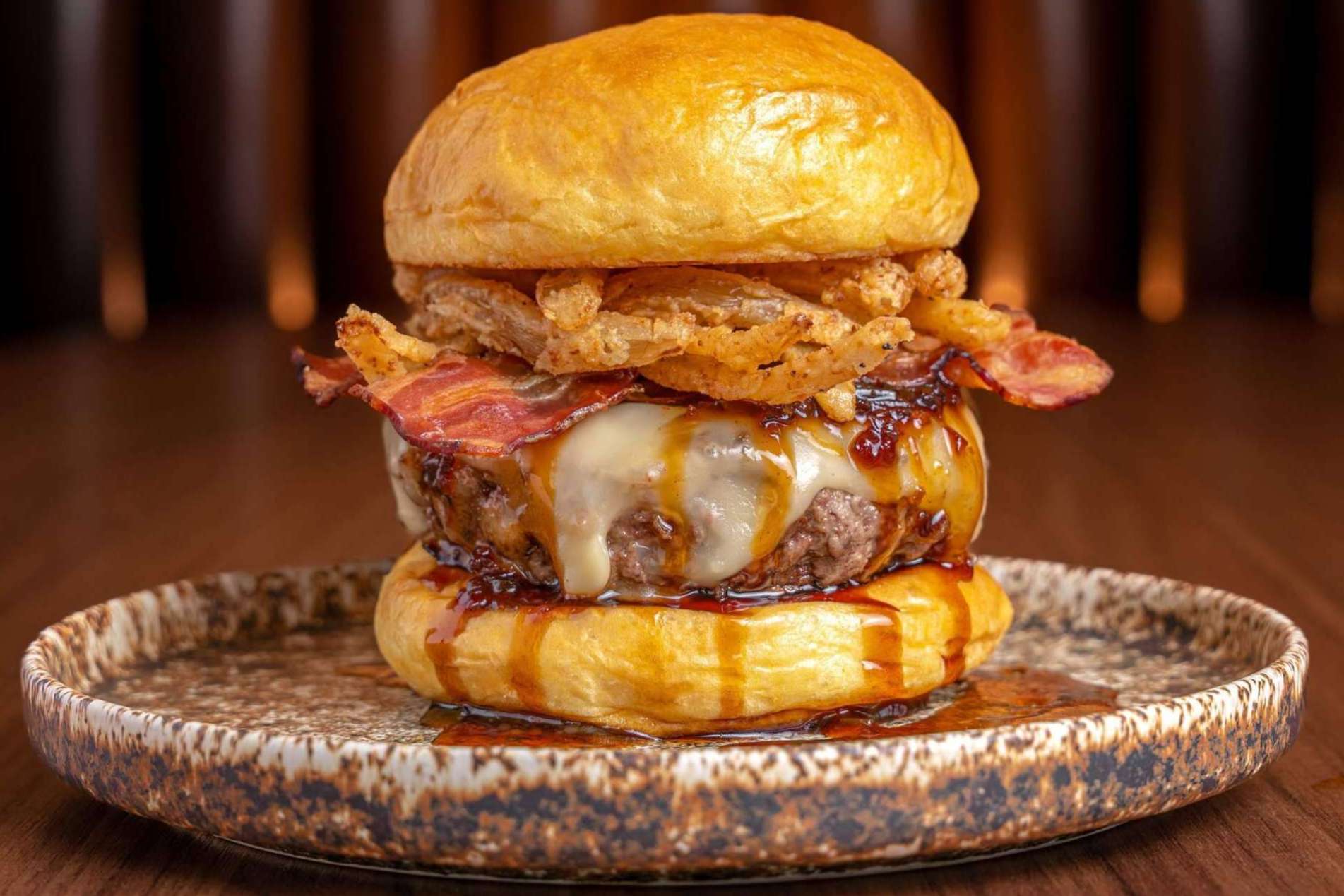 Rockstar es la hamburguesa de abril de Briochef. Un producto de la ruta de sabores por Miami