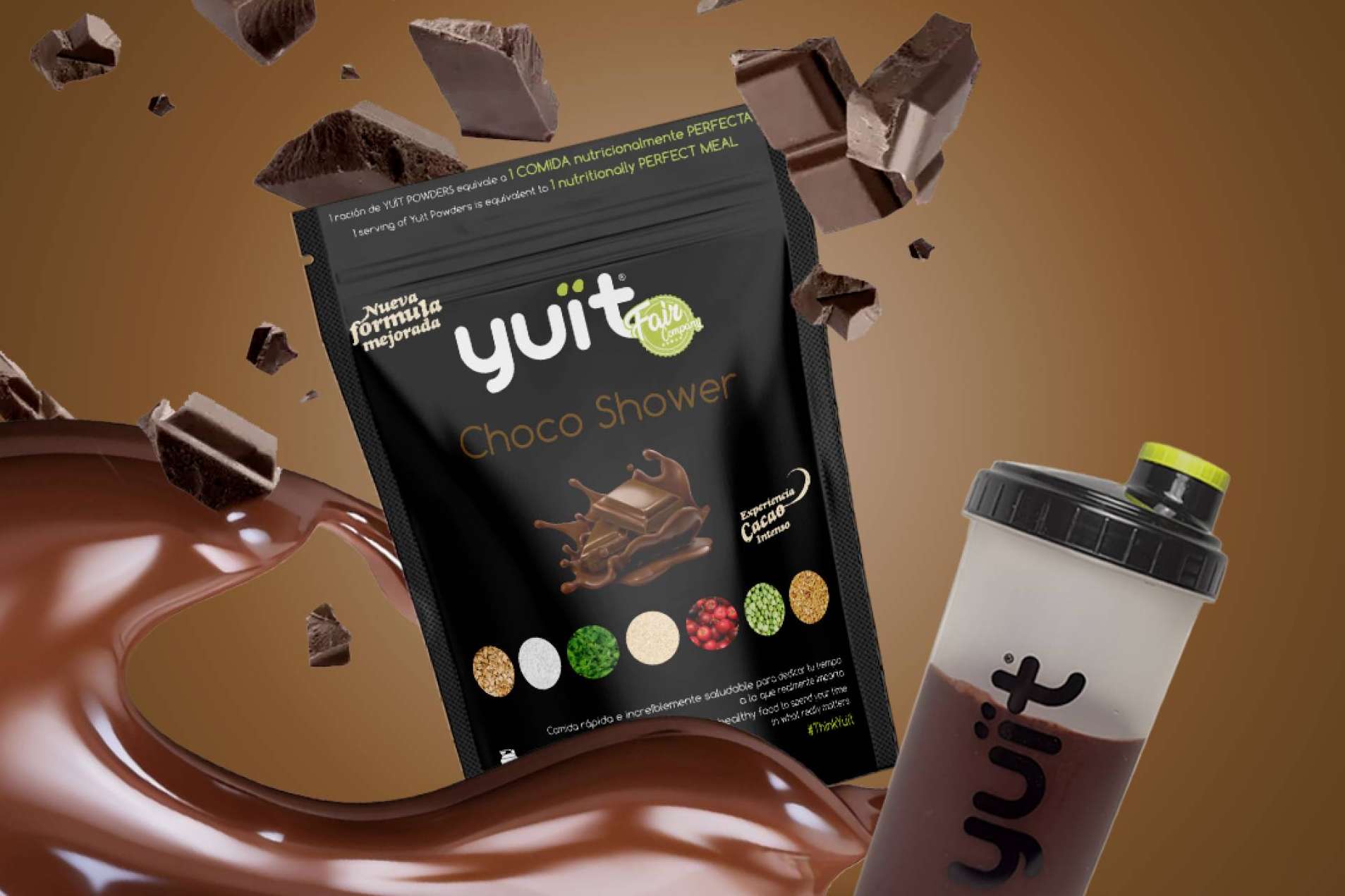 Una auténtica revolución es la comida 100 % saludable con sabor a chocolate