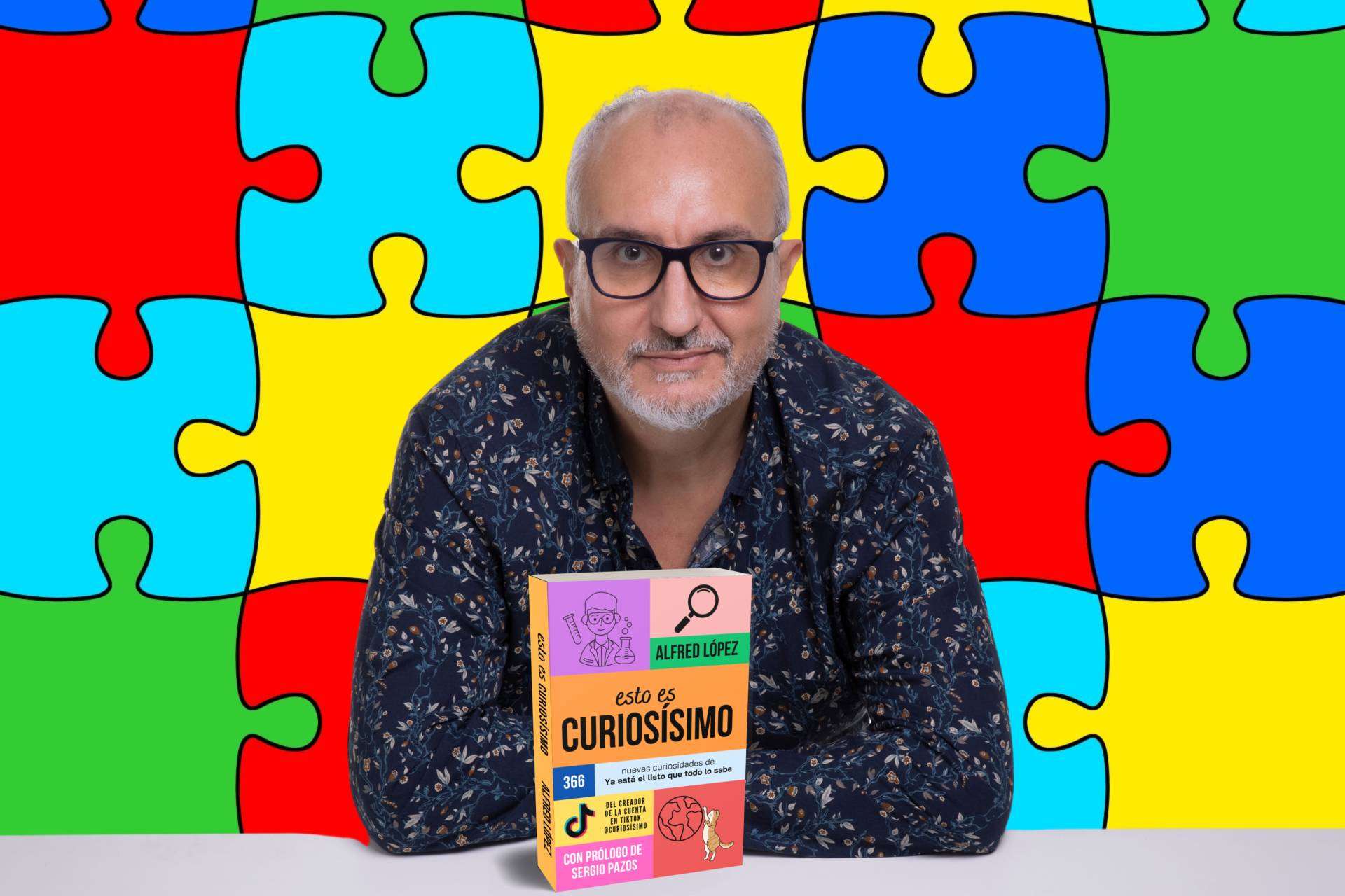 Alfred López presenta su nuevo libro de curiosidades; 'Esto es CURIOSÍSIMO'