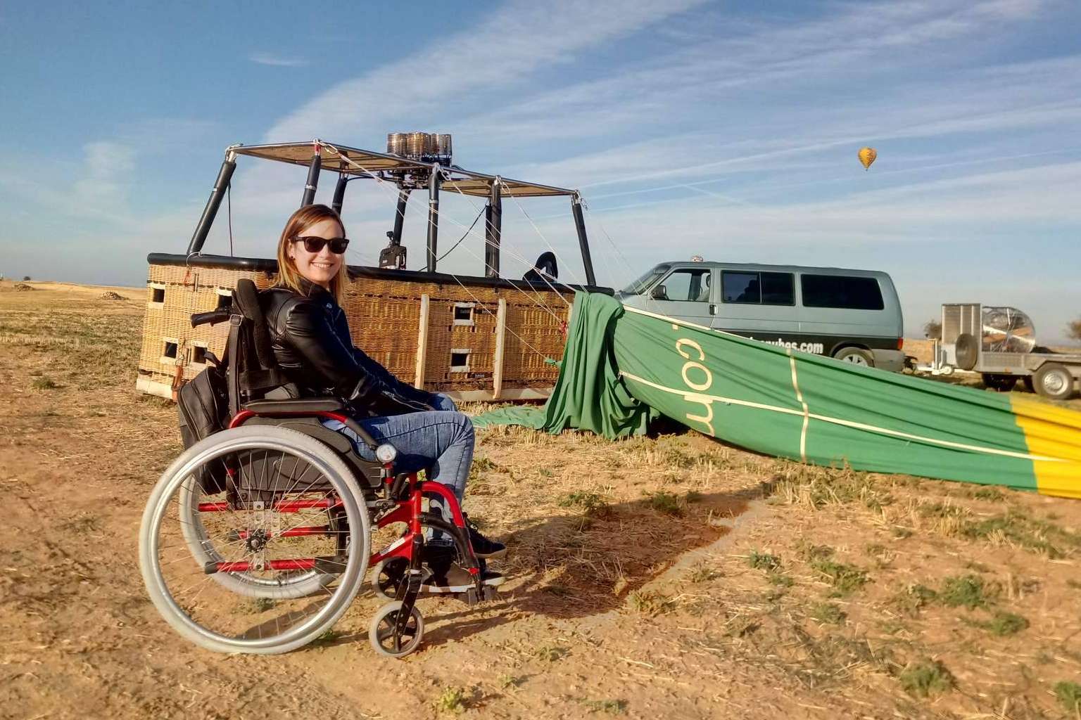 Viajar en Globo ofrece vuelos en globo aerostático aptos para personas con movilidad reducida