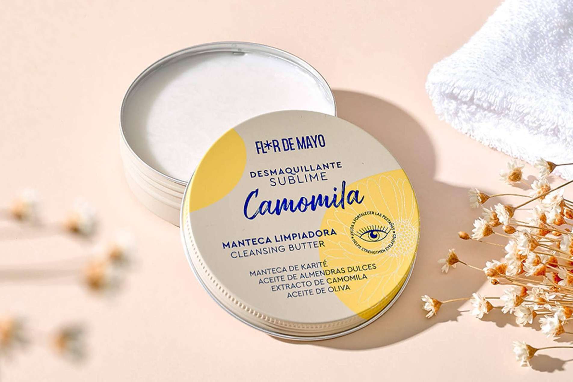 El desmaquillante de camomila de Flor de Mayo, un producto de belleza que está en tendencia y se ha hecho viral