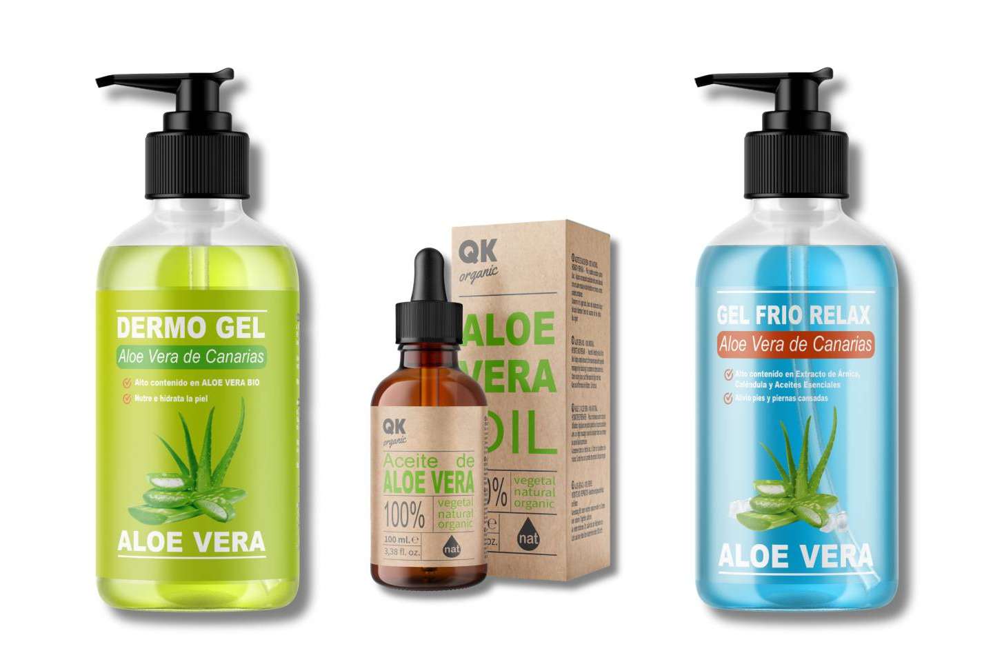 El empleo del aloe vera en cosmética y sus beneficios, por QKnatur