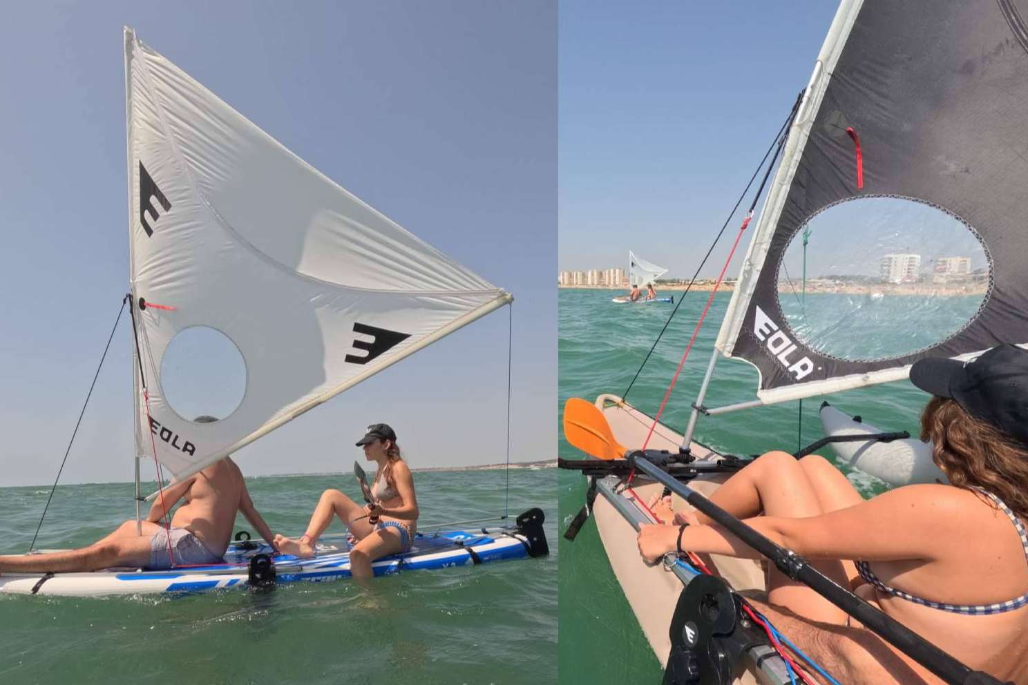 El sistema EOLA ofrece una experiencia mejorada a la hora de practicar winpaddle y windkayak