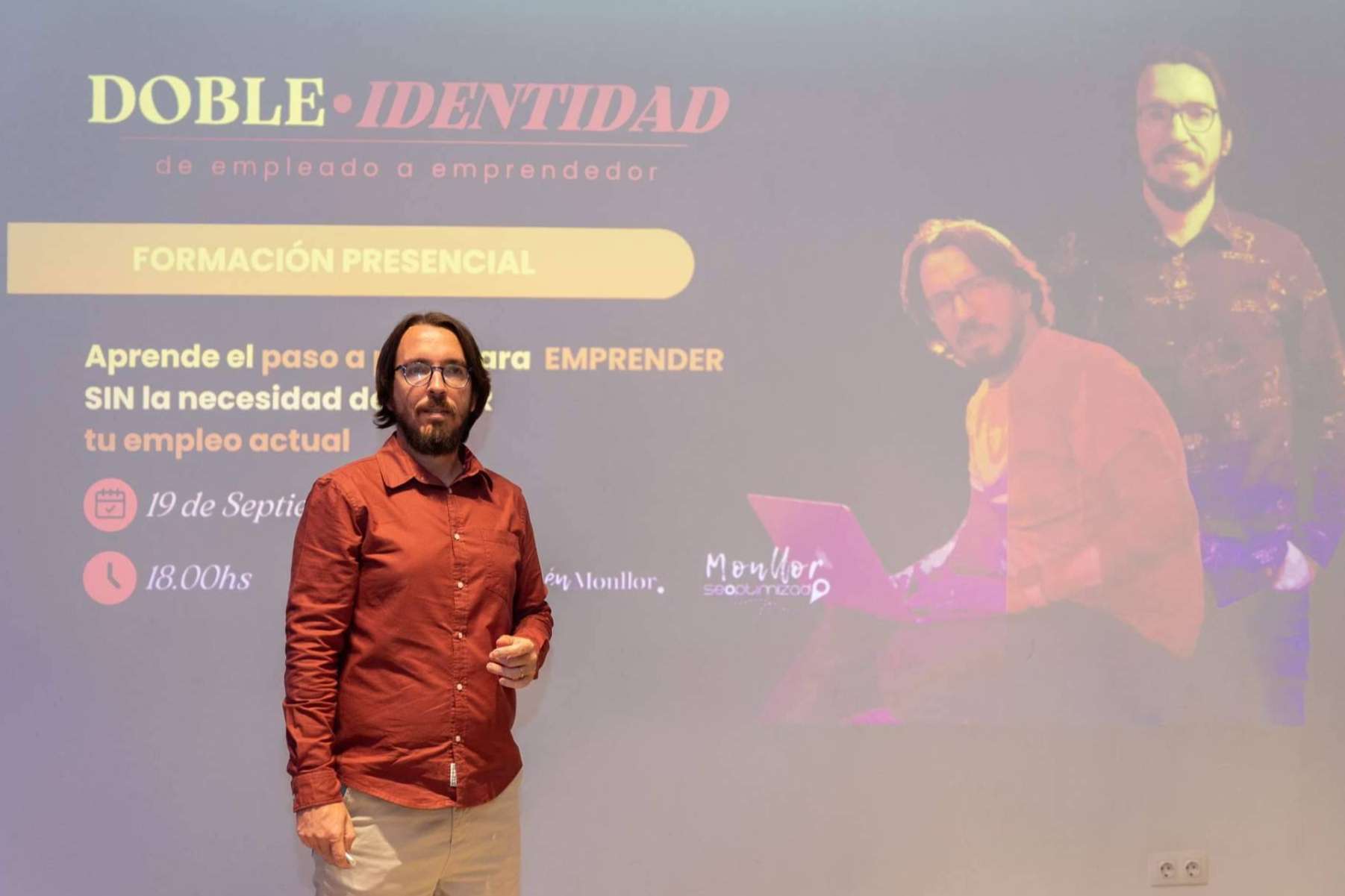 Rubén Monllor ayuda a los nuevos emprendedores a obtener éxito en sus proyectos mediante su metodología de Doble Identidad