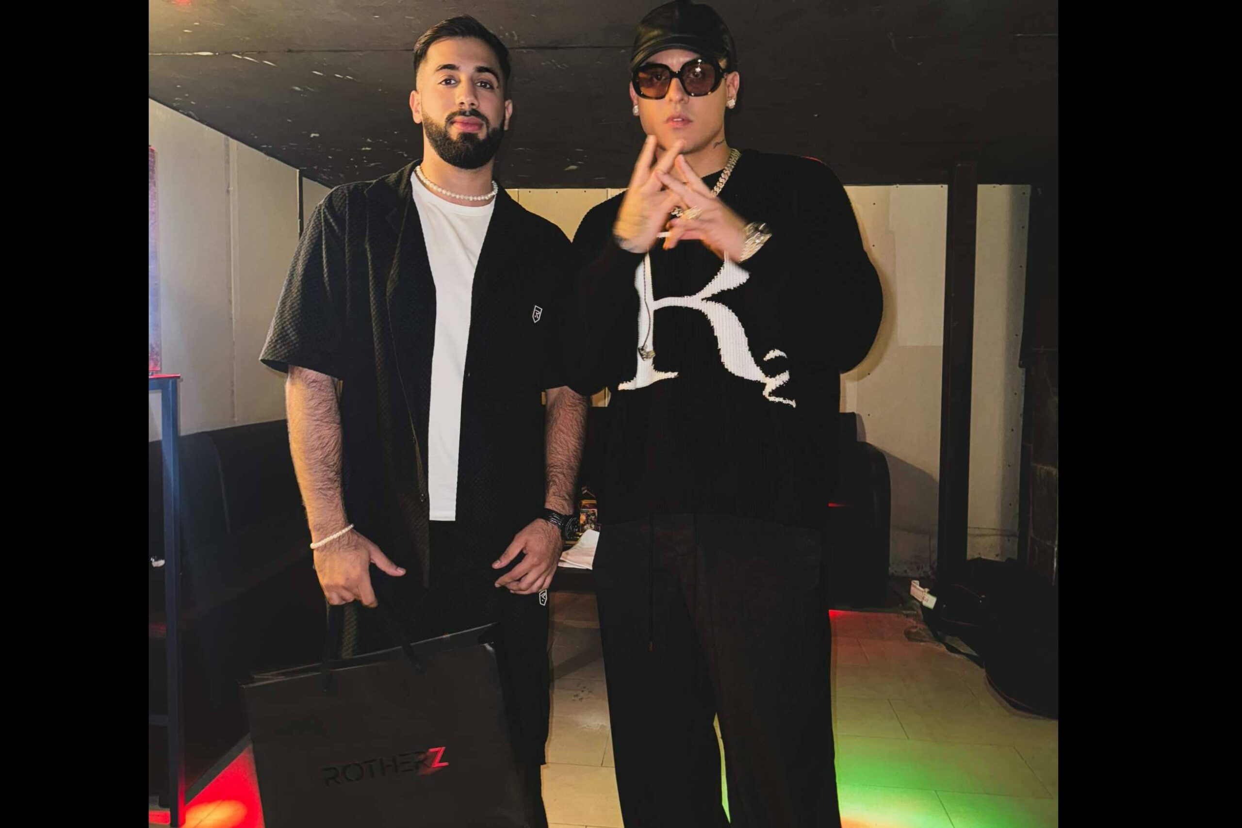 Rotherz visita a Kevin Roldan y su equipo en el World Tour por Europa
