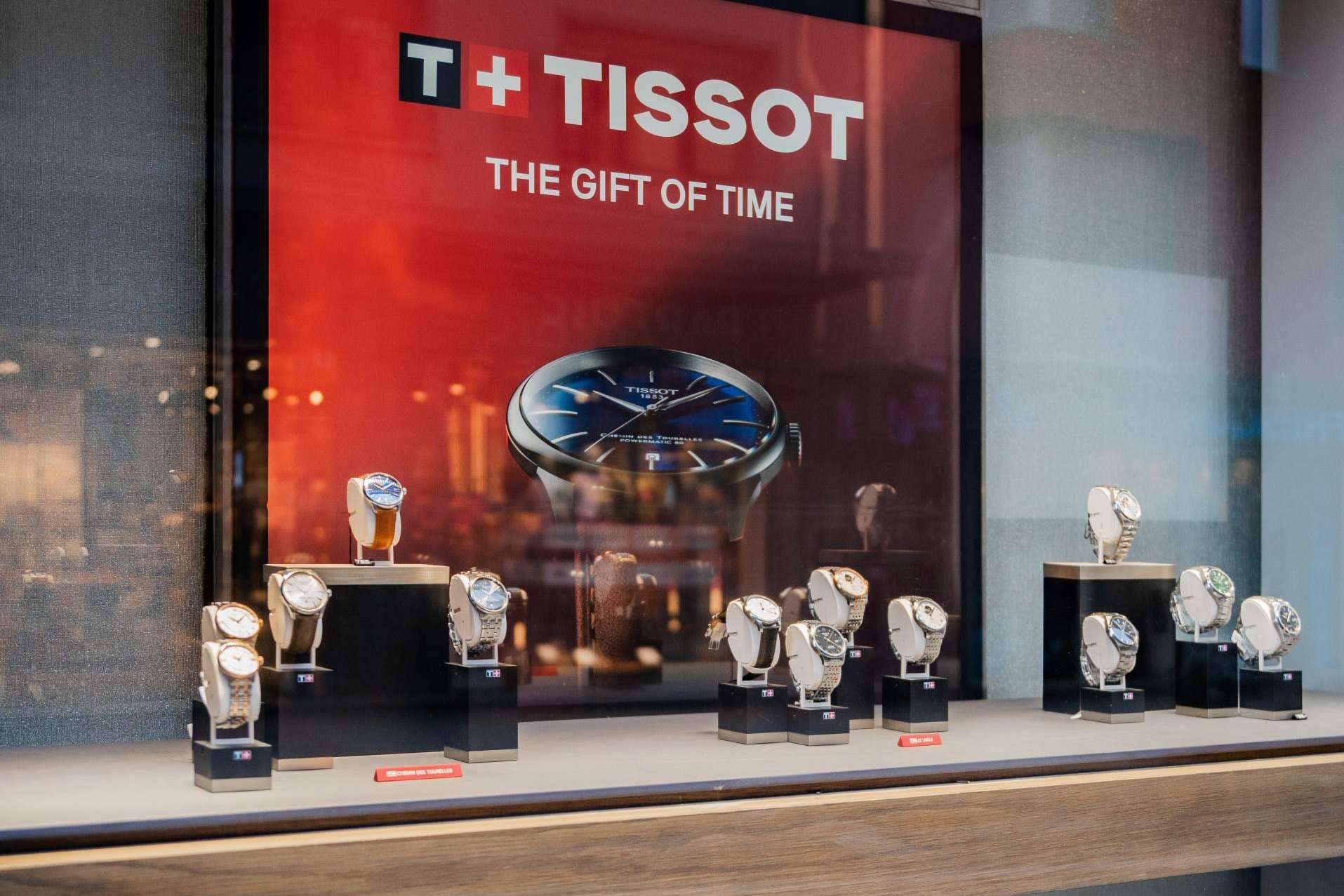 Colección exclusiva de relojes deportivos Tissot en Andorra, en The Embassy Store