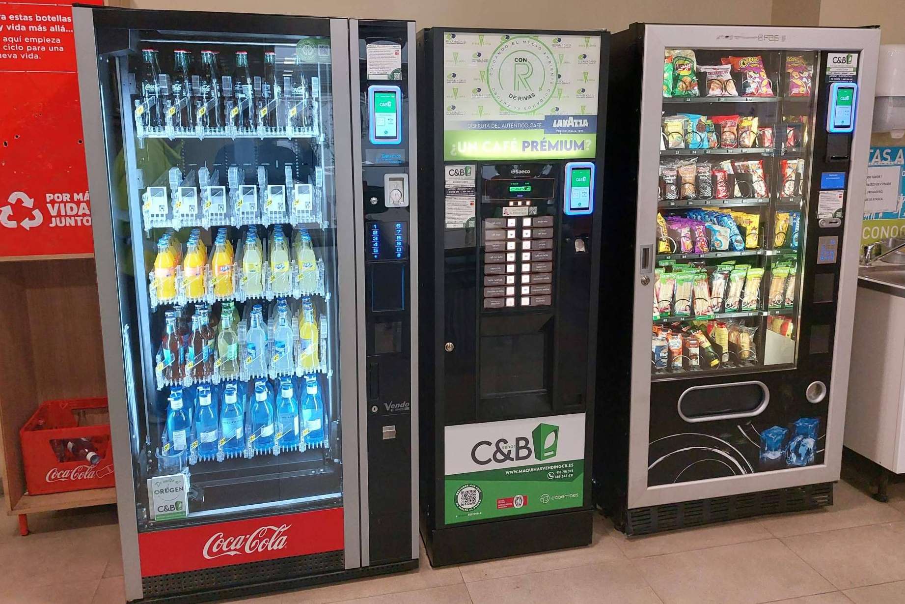 C&B Señor lleva el vending personalizado al siguiente nivel en Madrid