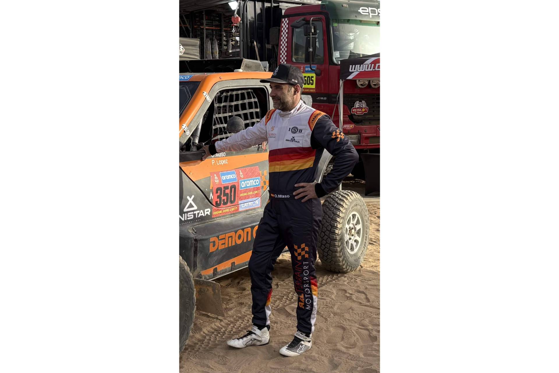 Oscar Masó y su experiencia en el Rally Dakar
