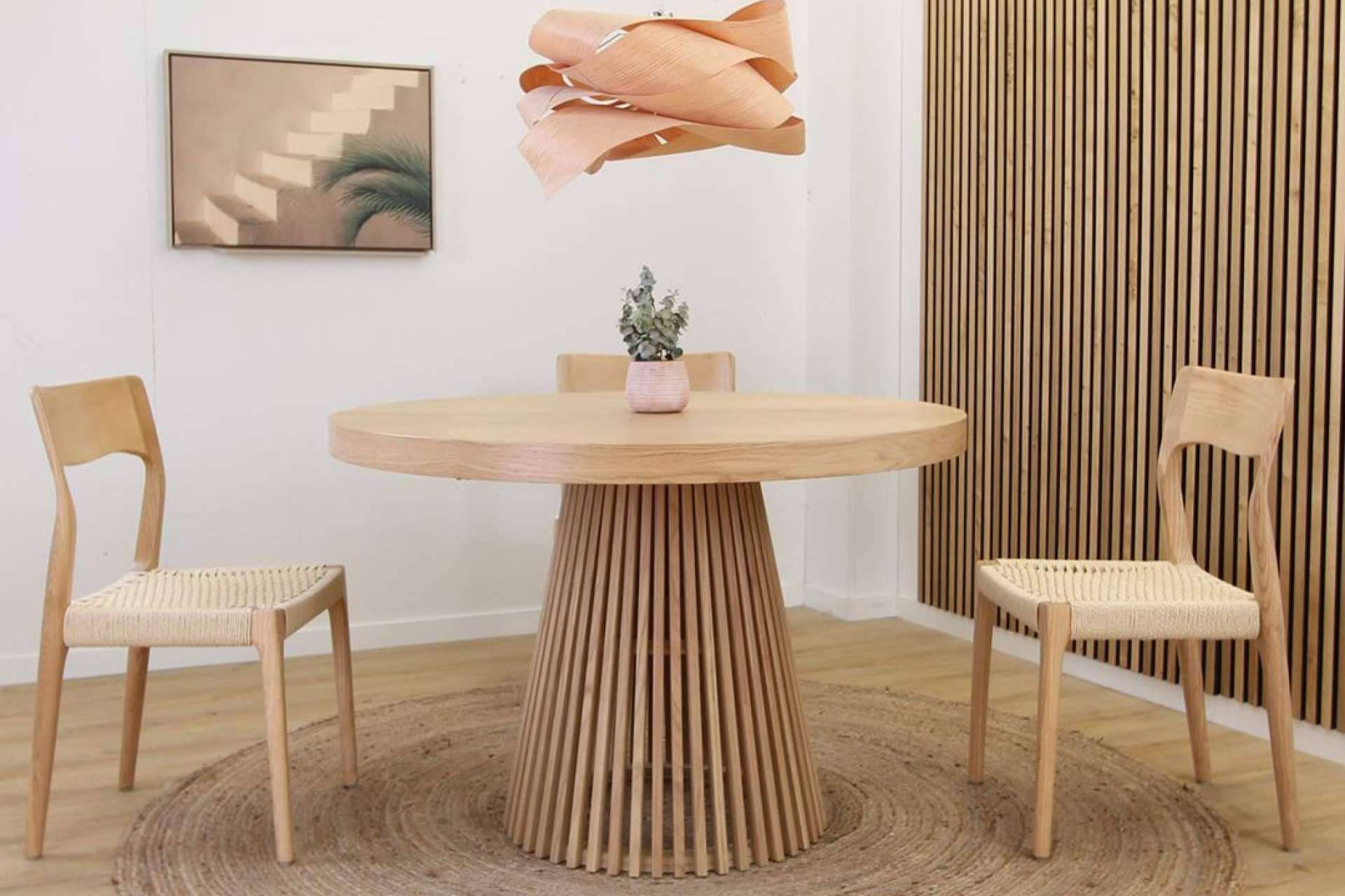 La versatilidad de las mesas redondas extensibles en la decoración del hogar