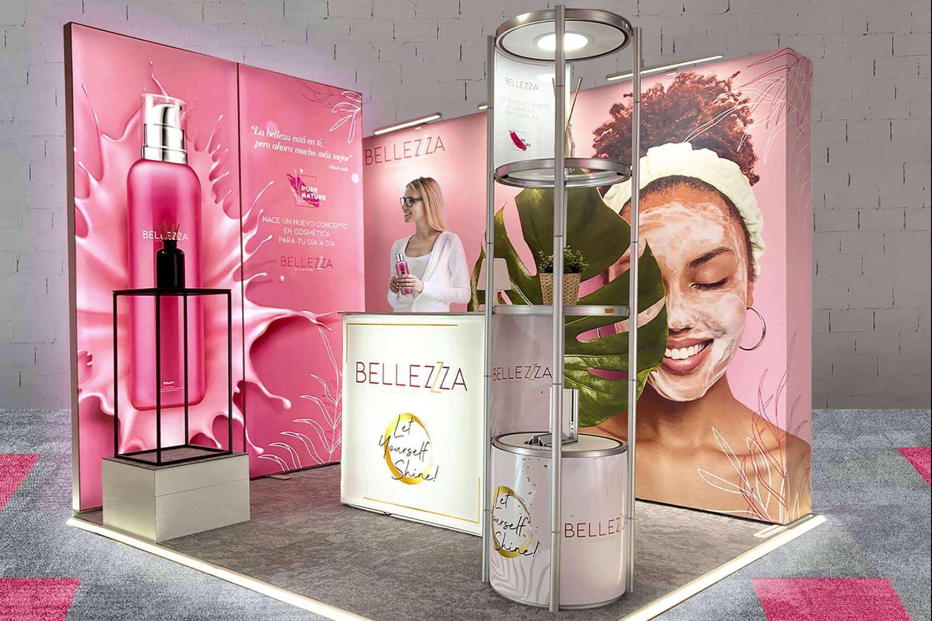 Stands reutilizables; una nueva forma de participar en ferias