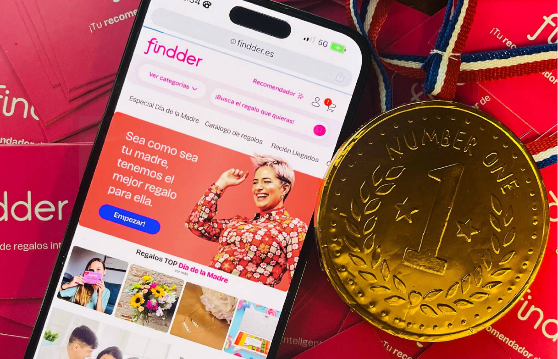 Findder presenta ideas originales de regalo para el Día de la Madre con su recomendador inteligente