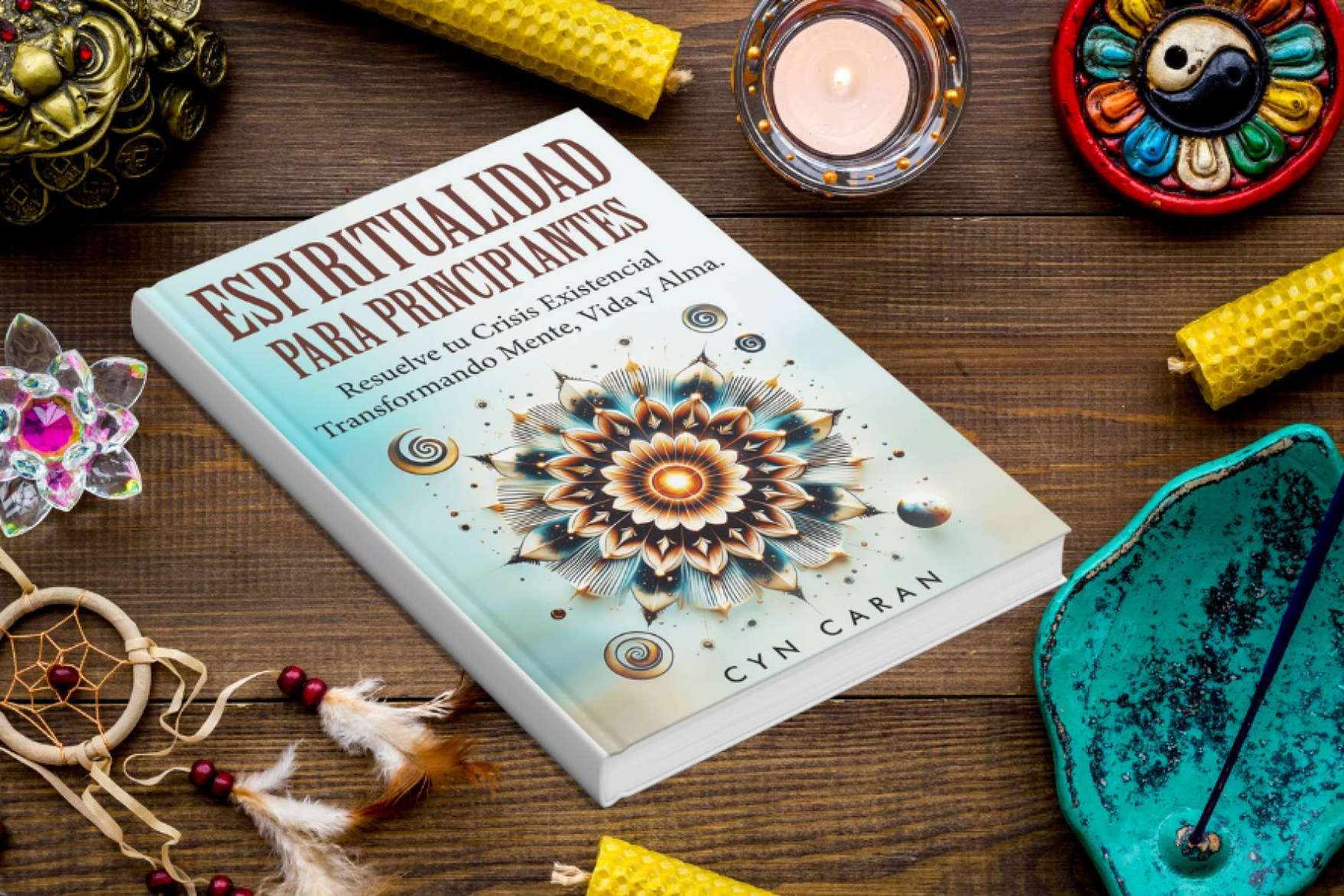 Cyn Caran propone una espiritualidad útil, sin filtro, emocional y con humor para la vida moderna