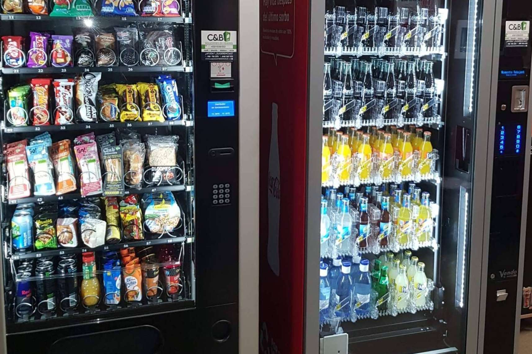 El servicio de vending personalizado de C&B Señor gana protagonismo entre empresas madrileñas