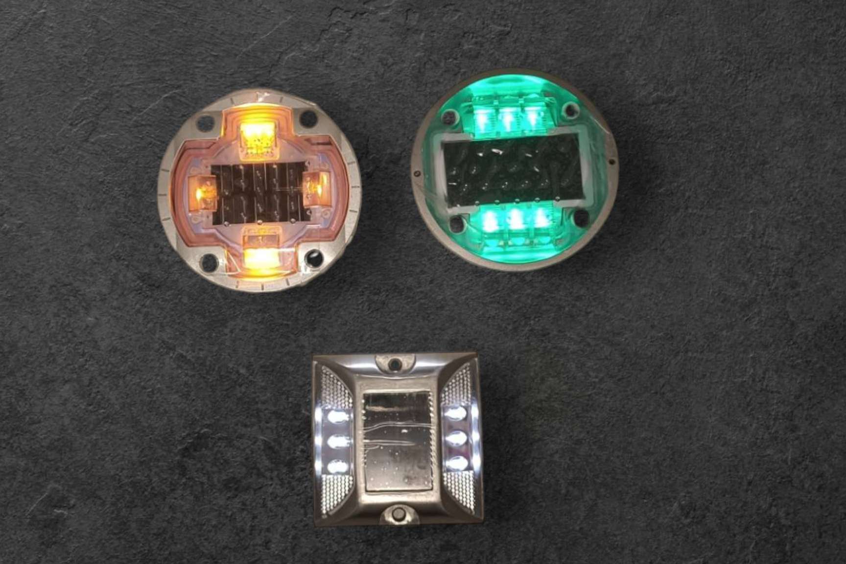 Abadecom ofrece captafaros solares LED con alta visibilidad y bajo mantenimiento