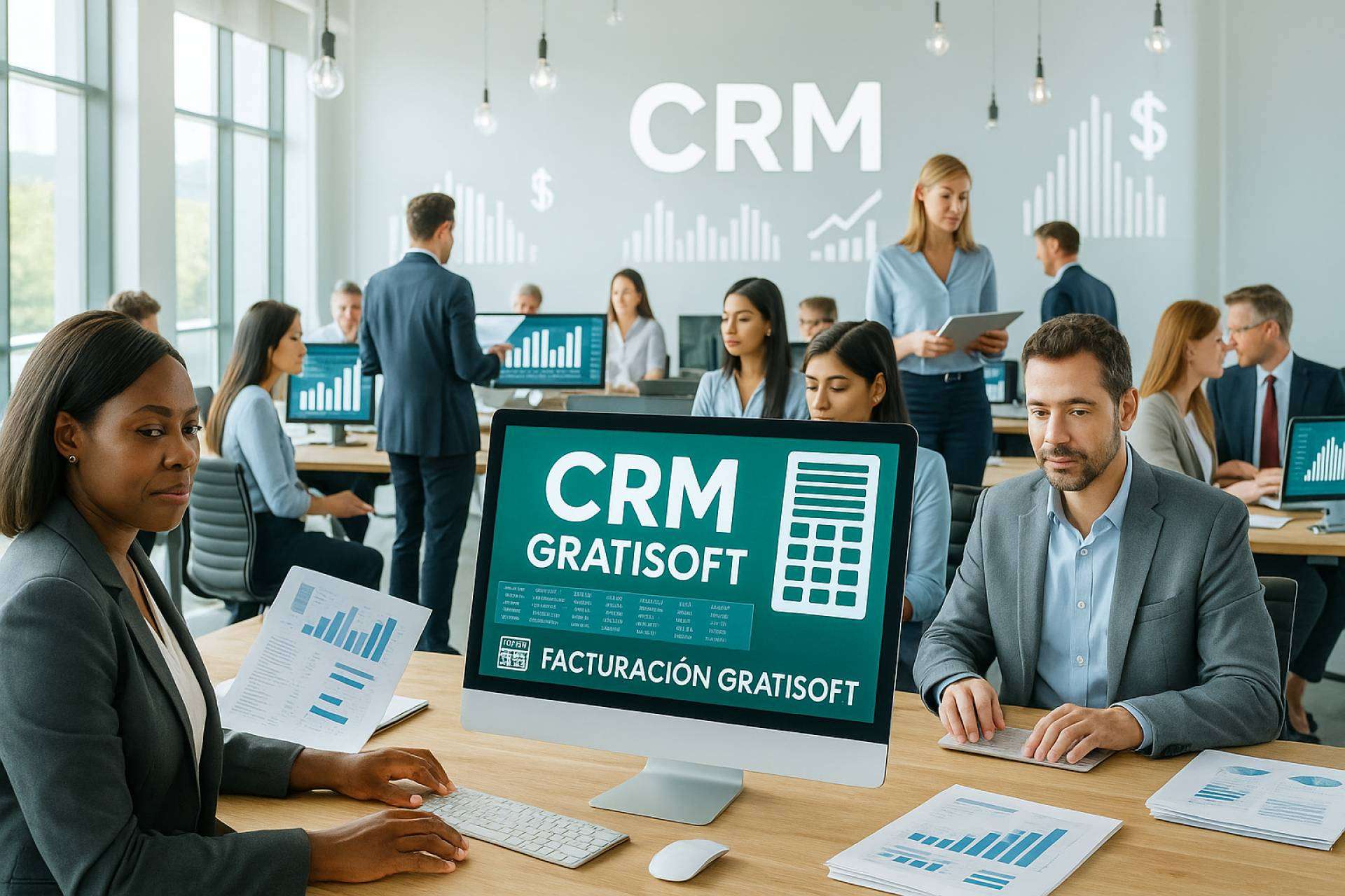 Gestión simplificada; CRM y herramientas de facturación para pymes y autónomos con la propuesta de Gratisoft