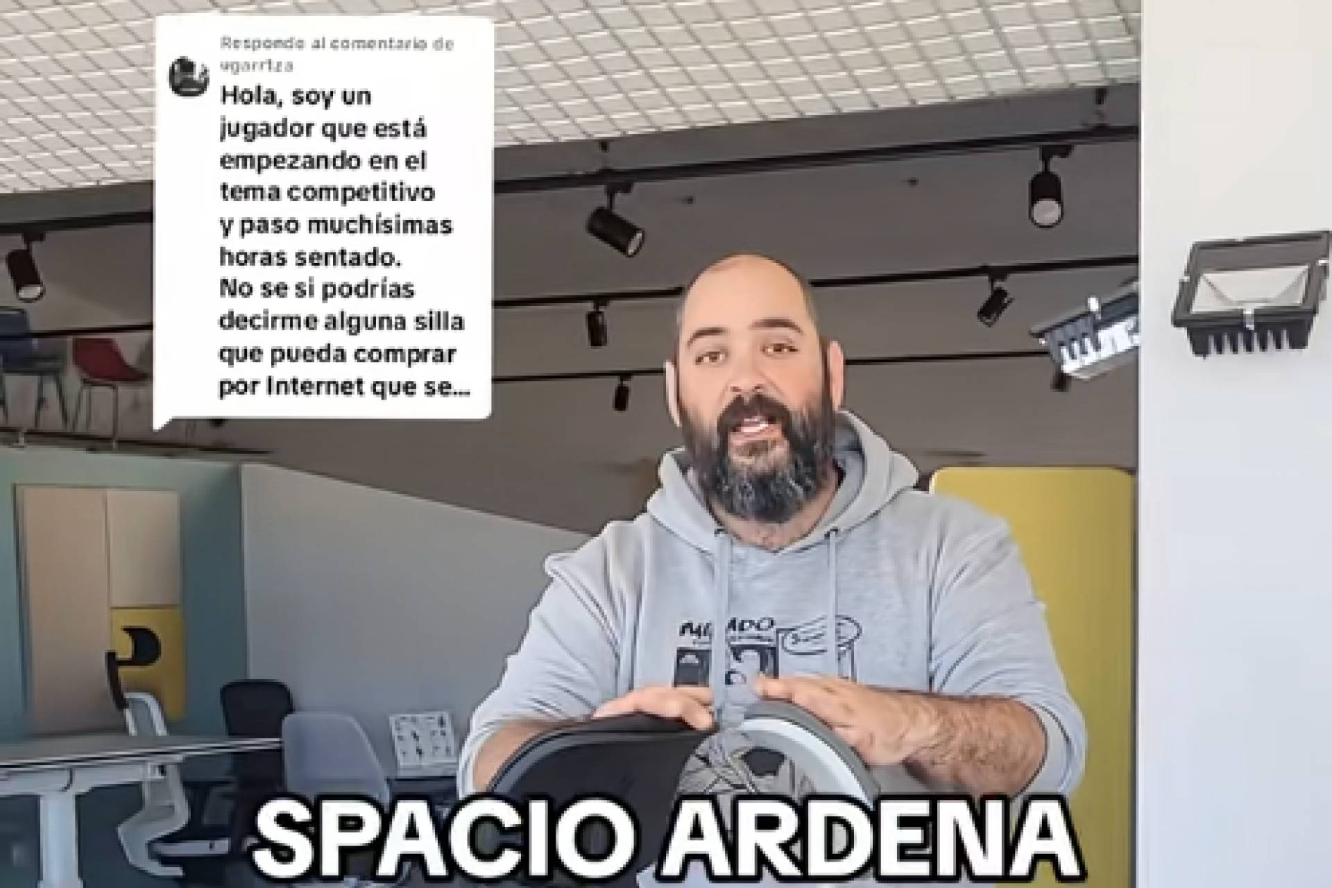 La silla Spacio Ardena, el modelo ergonómico que arrasa en redes sociales