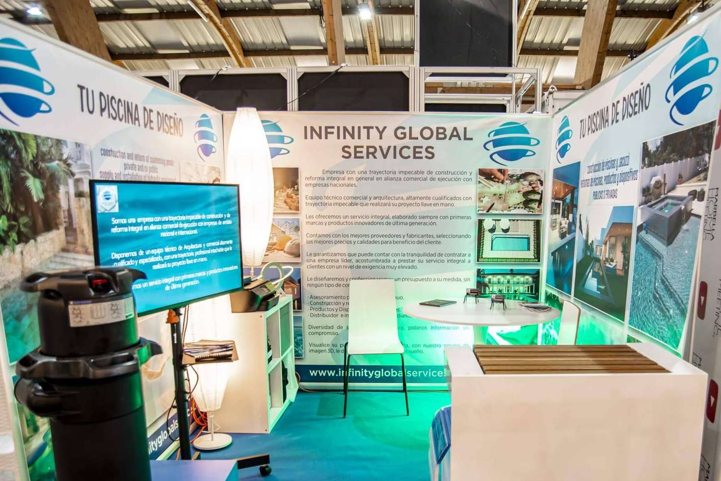 Estética y confort en espacios exteriores; Infinity Global Services impulsa 'Tu piscina de diseño'