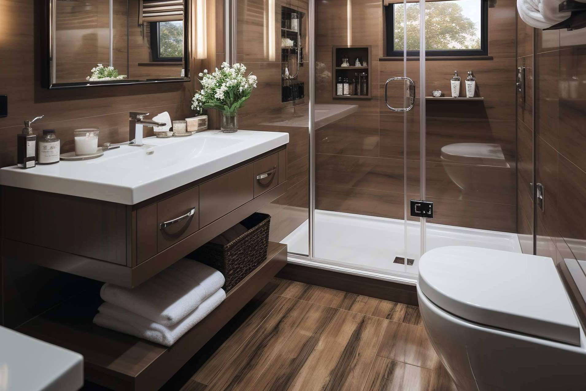 Tendencias en cuartos de baño; los platos de ducha se imponen frente a la bañera