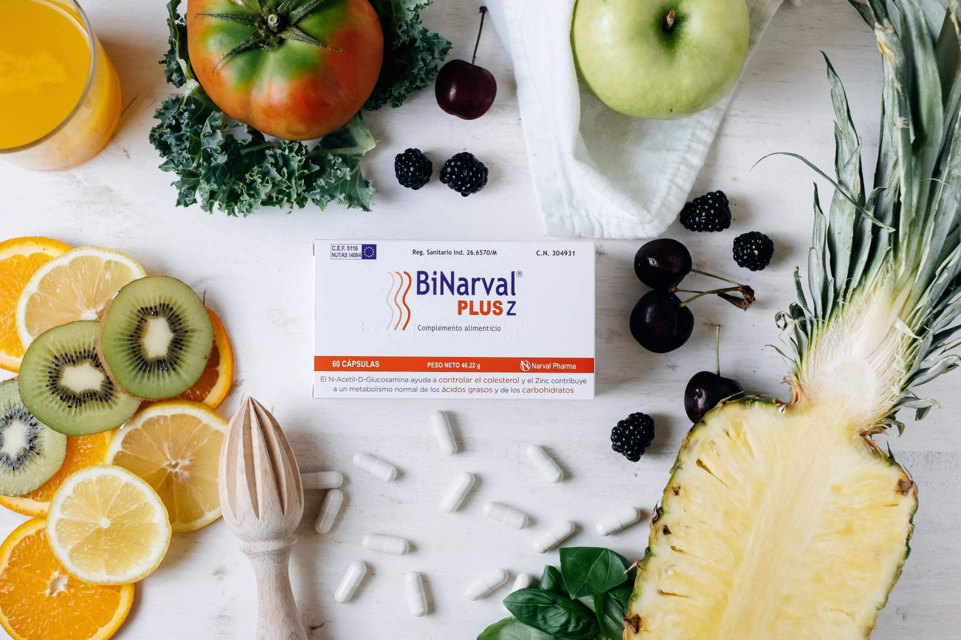 BiNarval Plus Z, el aliado natural de Narval Pharma para el control de peso y colesterol tras el verano