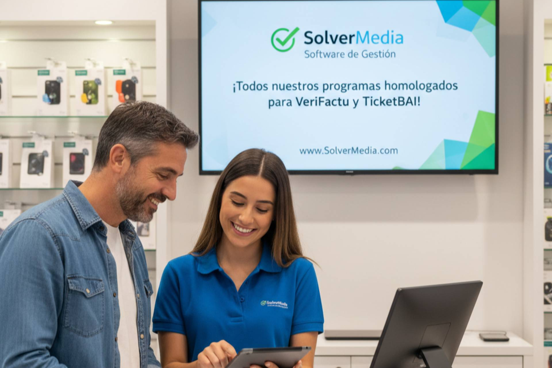 SolverMedia adapta sus soluciones de gestión a la normativa VeriFactu y TicketBAI en todos sus productos