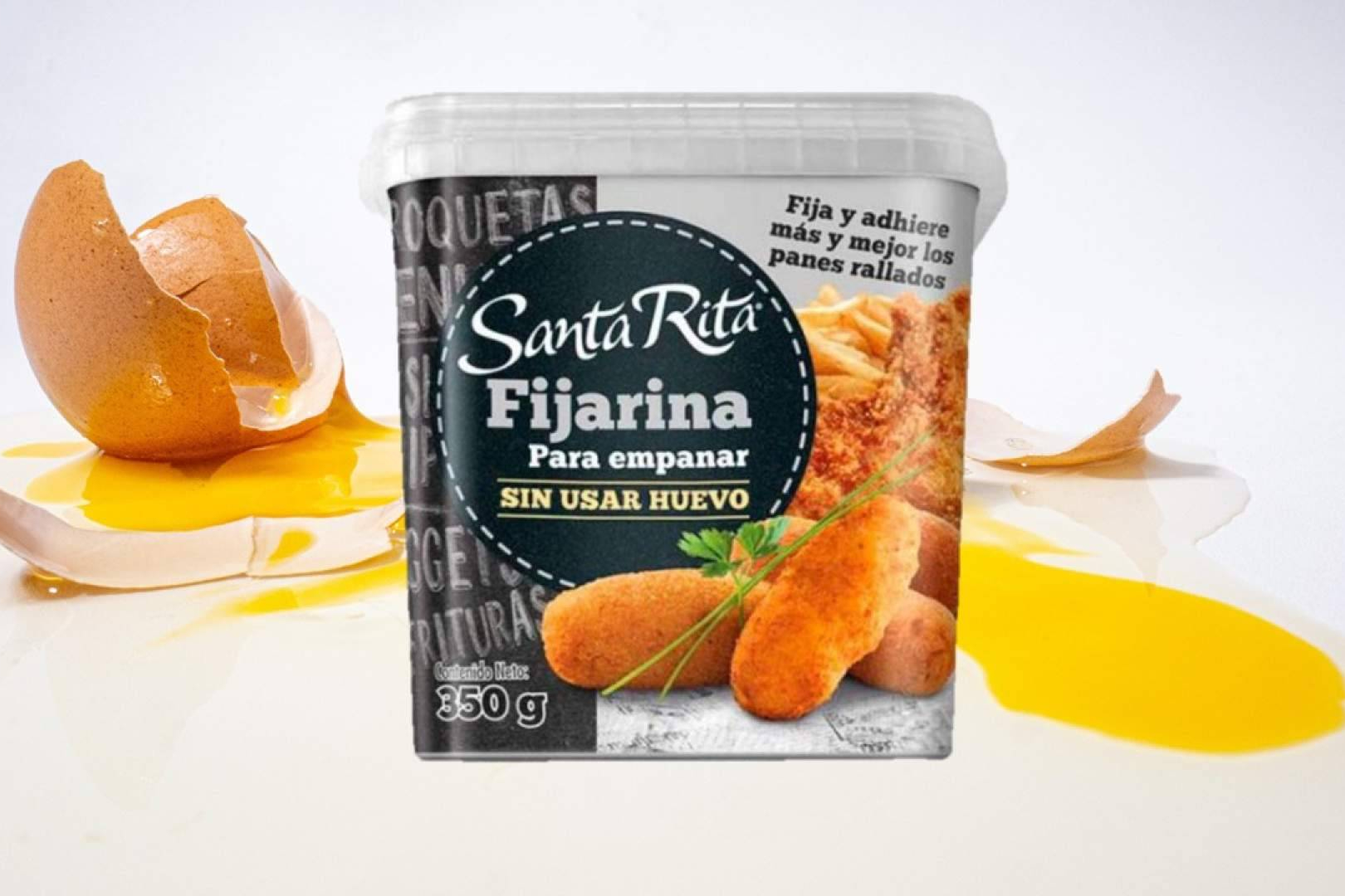 Santa Rita Harinas lanza Fijarina, la alternativa vegana al huevo para empanar