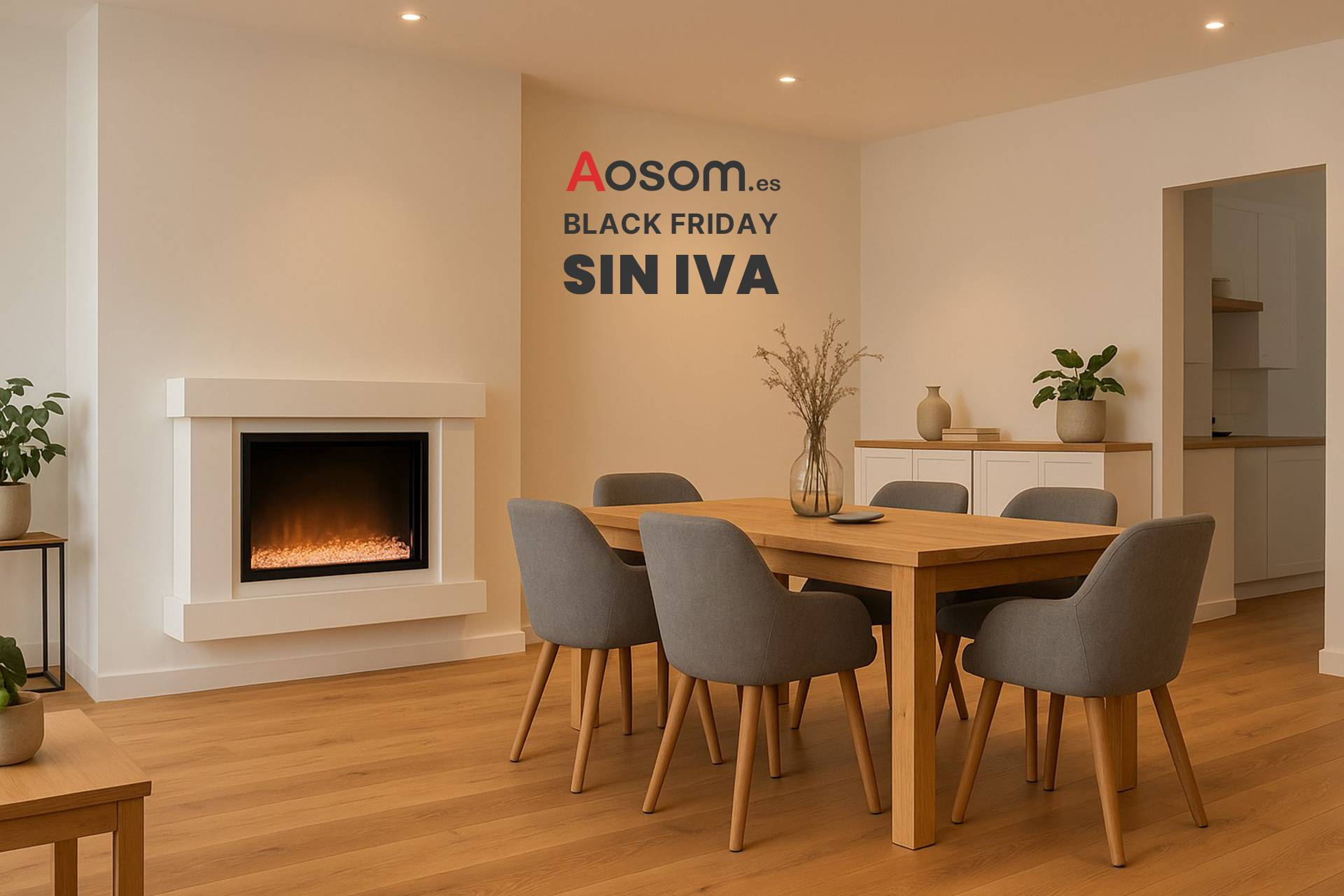 Black Friday en Aosom.es; promoción sin IVA y 25€ EXTRA pagando con Scalapay