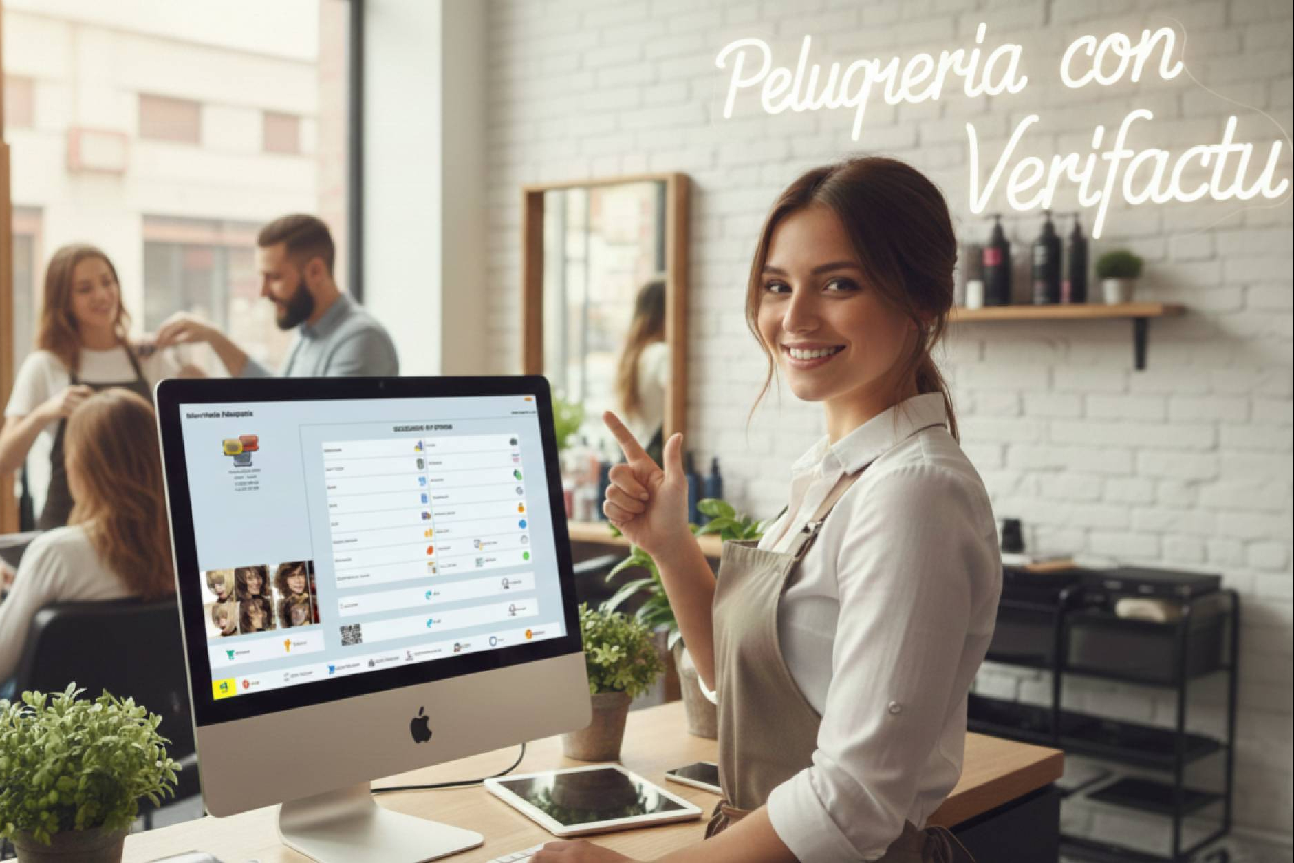 Peluquerías listas para VeriFactu y TicketBAI con el TPV para peluquería de SolverMedia, 22 años de experiencia