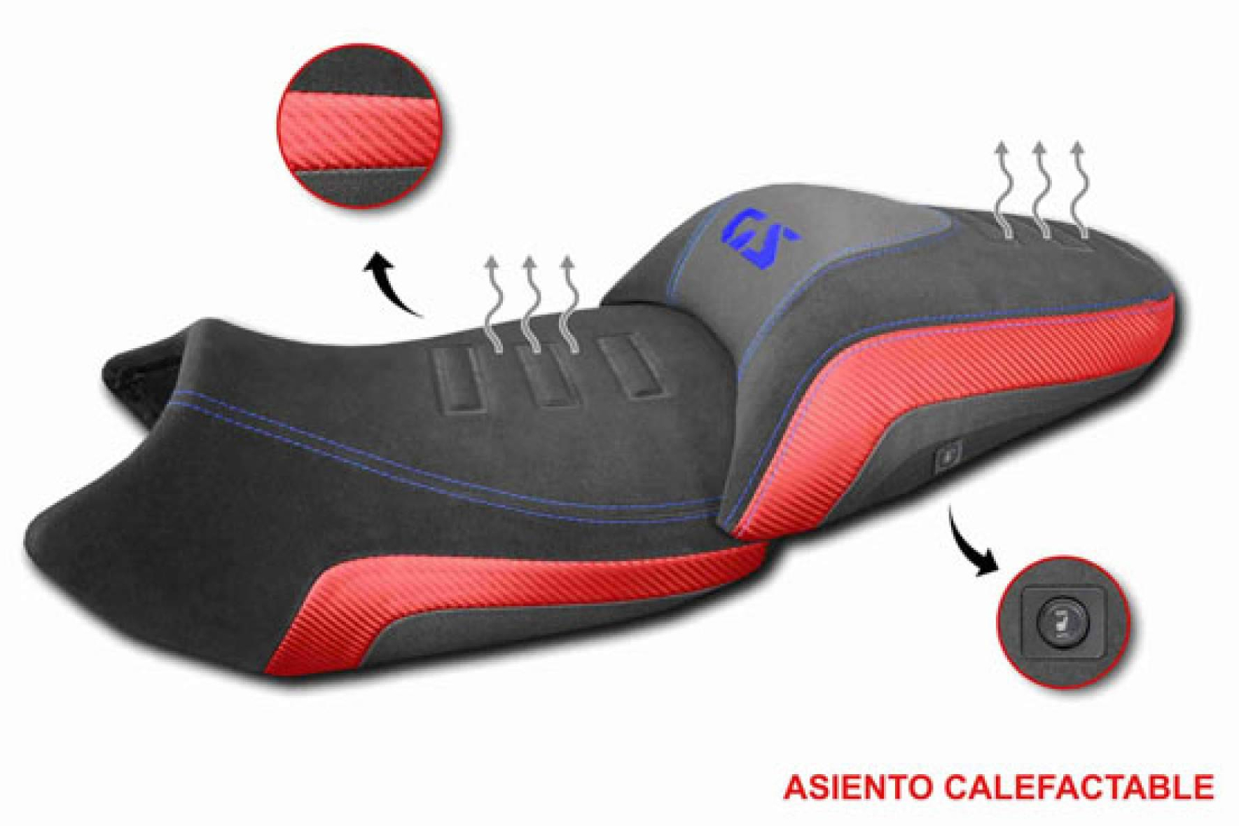 JM-FUNDAS impulsa la personalización de asientos de moto con sistemas calefactables