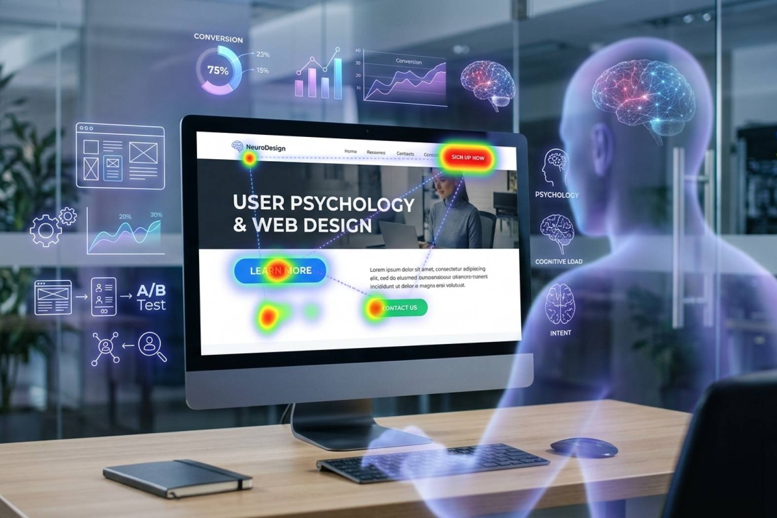 Diseño web y psicología; cómo se manipula al usuario sin que lo note