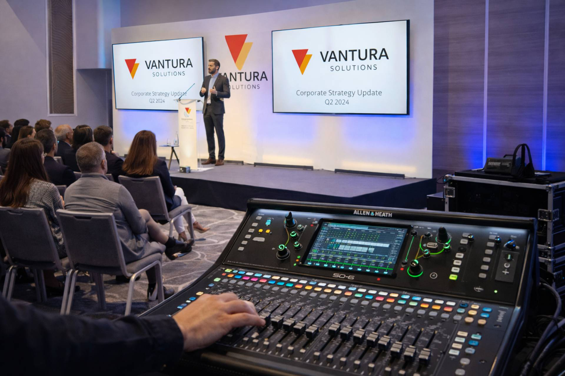ASB Audiovisuals suma las series SQ y Avantis de Allen & Heath a su equipamiento