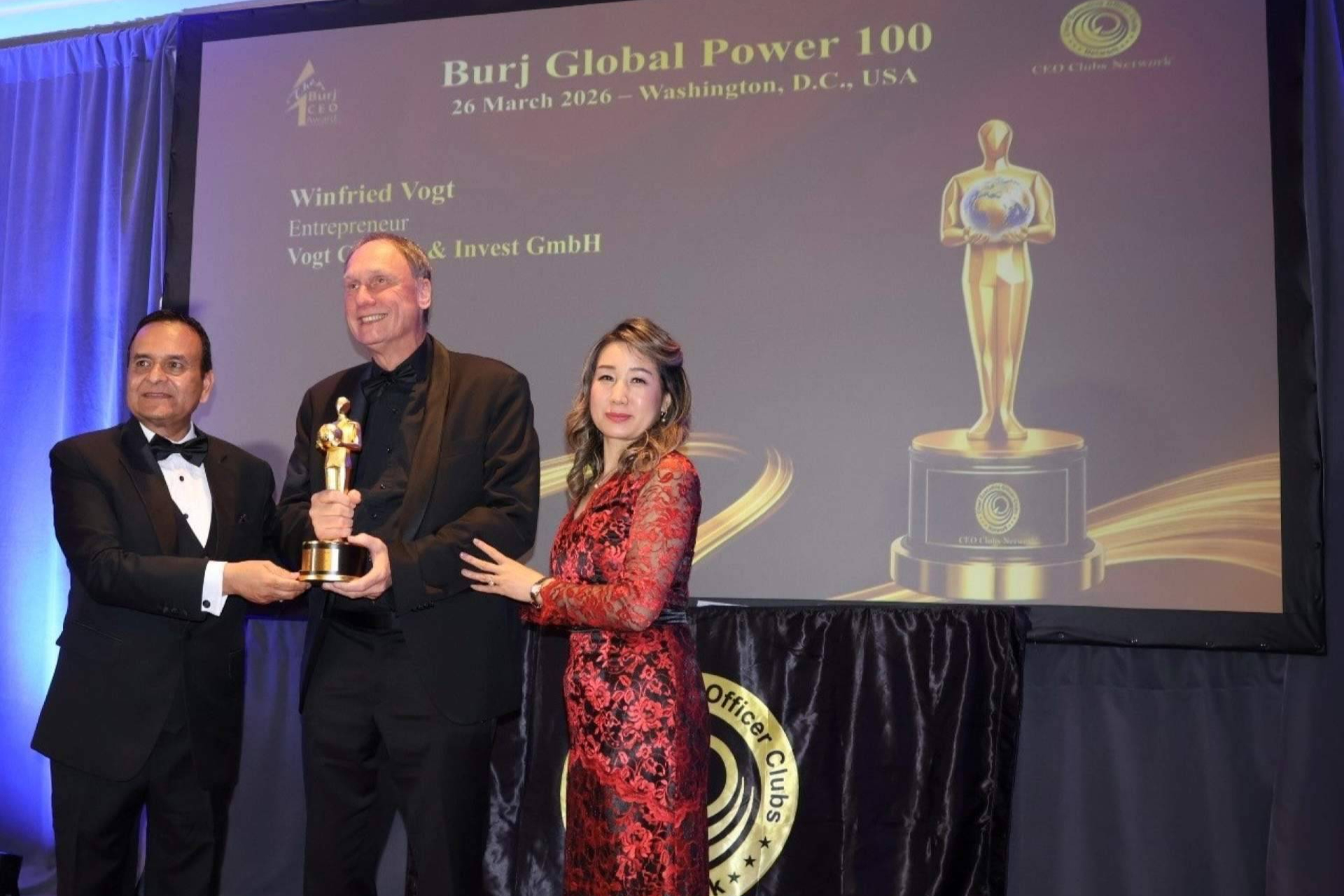 Reconocimiento en el Burj Global Power 100 posiciona a Vogt & Paap en el escenario global