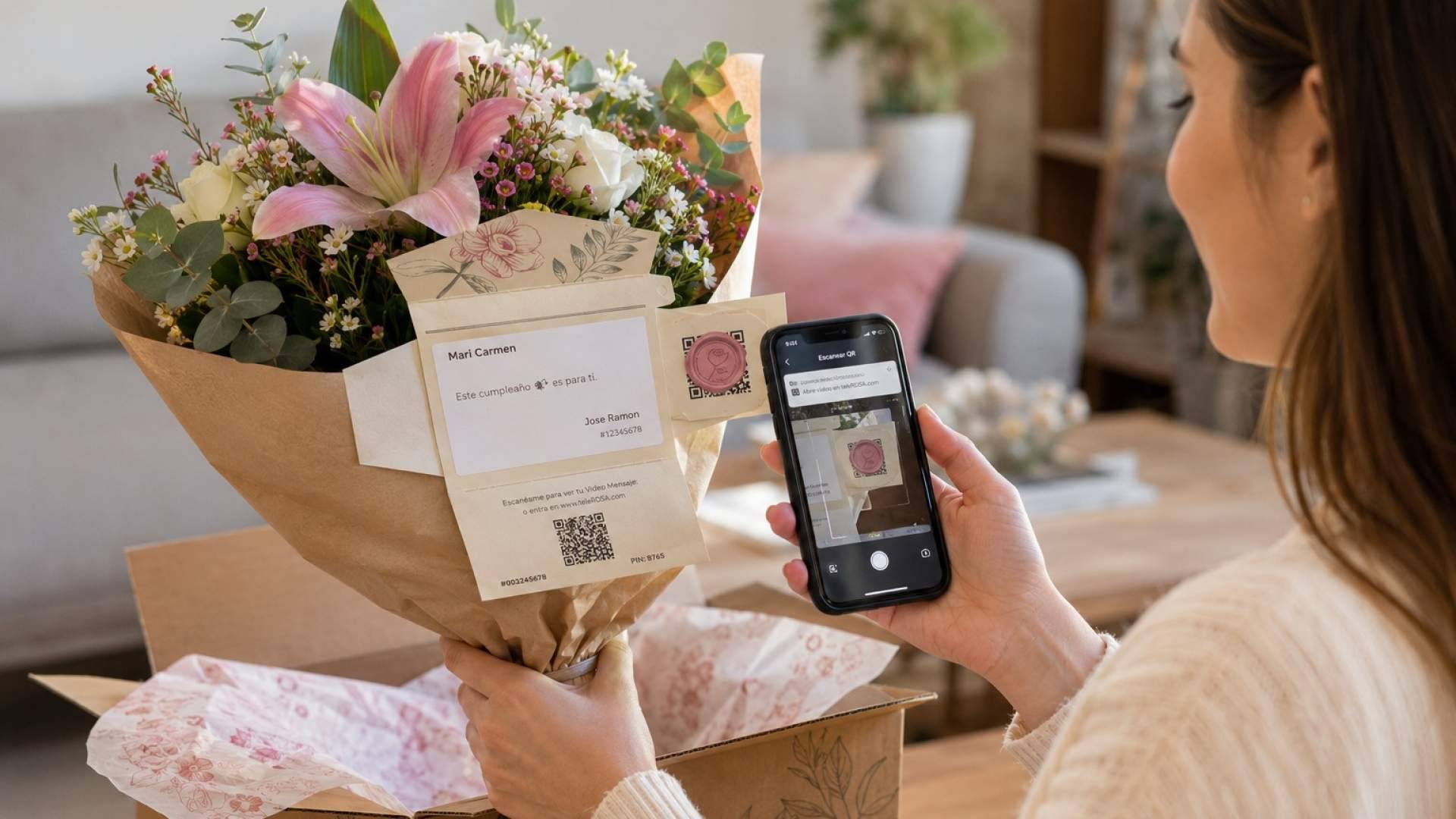 Del ramo tradicional al regalo interactivo; la revolución digital del sector floral
